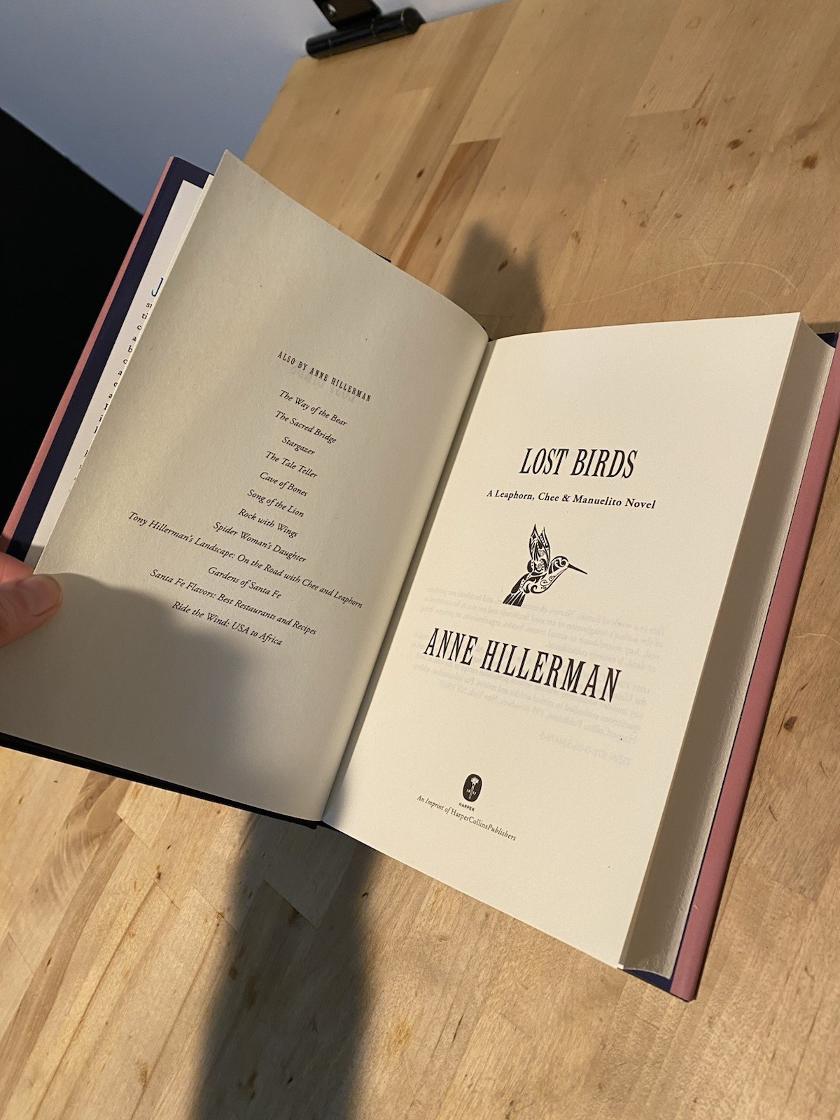 Lost Birds: A Leaphorn, Chee & Manuelito Novel by Anne Hillerman: Used