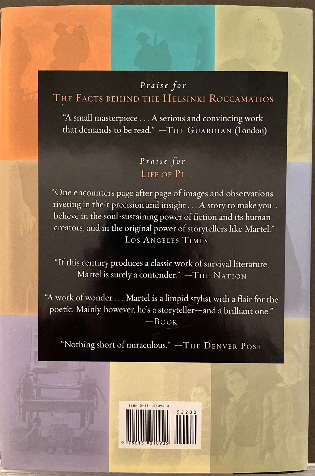 Facts Behind the Helsinki Roccamatios by Yann Martel (2004, Hardcover 1st Ed.)