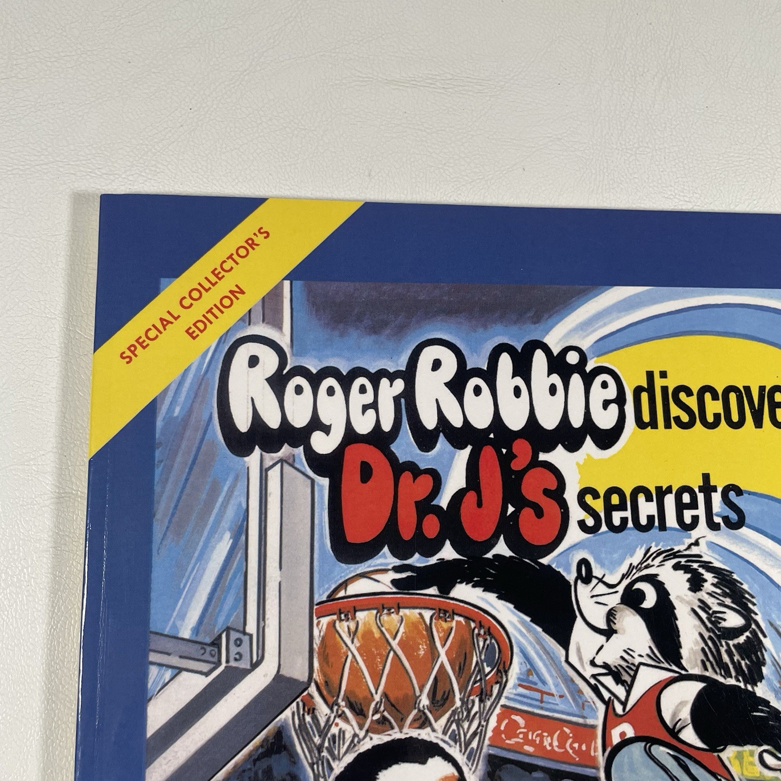 Roger Robbie Discovers Dr. J’s Secrets Signed Book Herb Rogers Jr 2006 Autograph