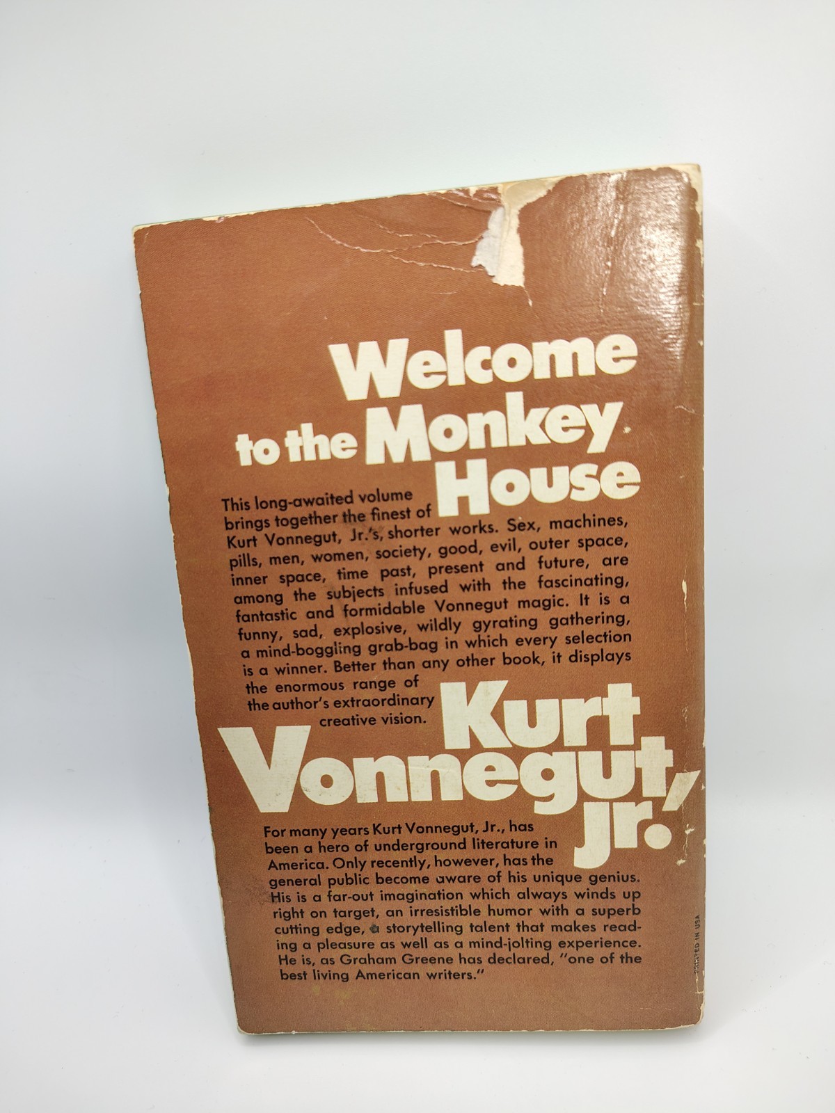 4 Kurt Vonnegut Books Vintage Sci-Fi Mother Night Cat’s Cradle Bluebeard Monkey