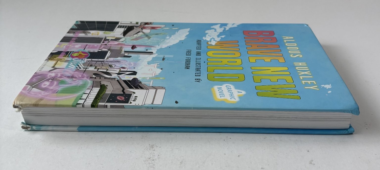 Brave New World Aldous Huxley 2022 First Edition Graphic Novel HarperCollins