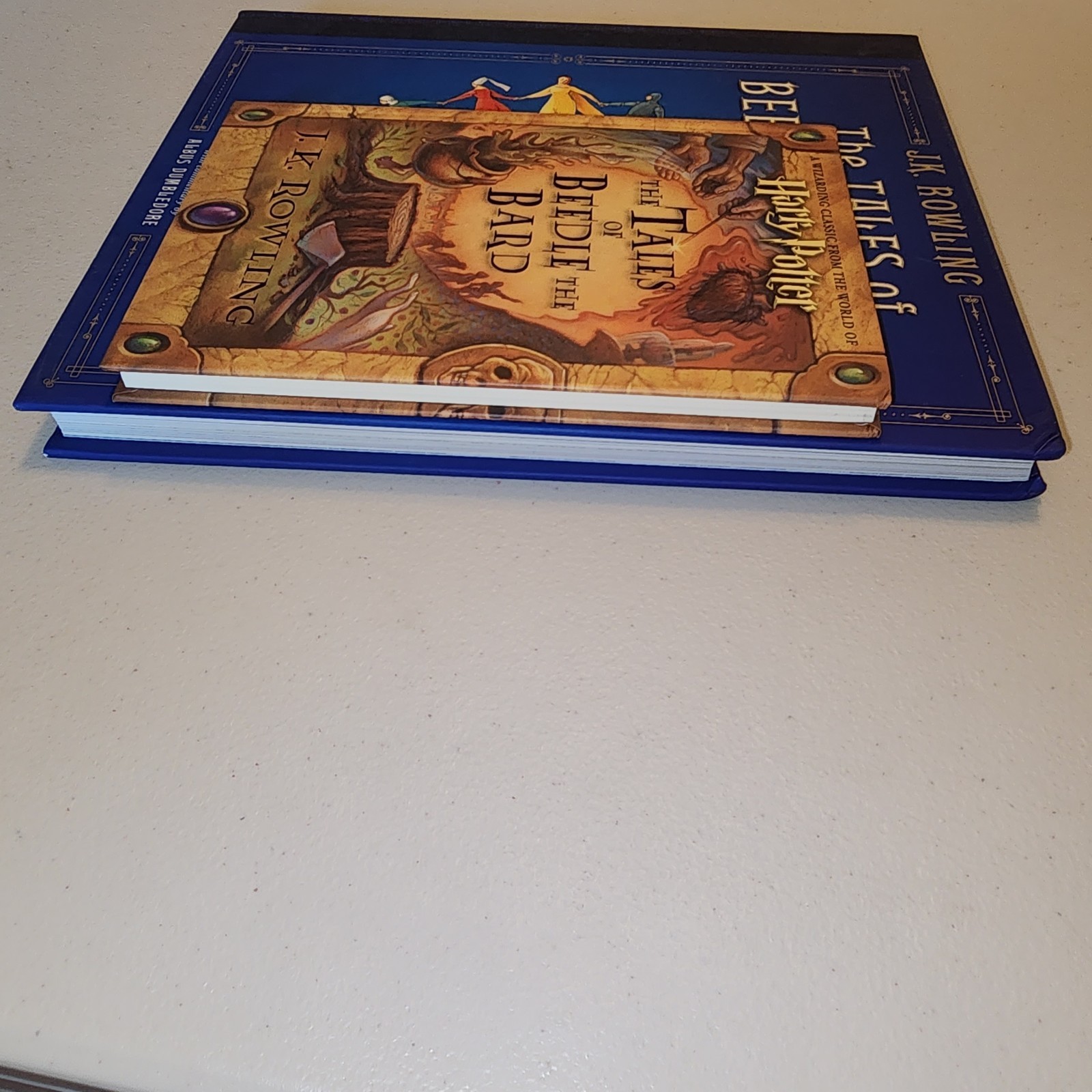 The Tales of Beedle the Bard: The Illustrated Edition & Regular Edition Lot of 2