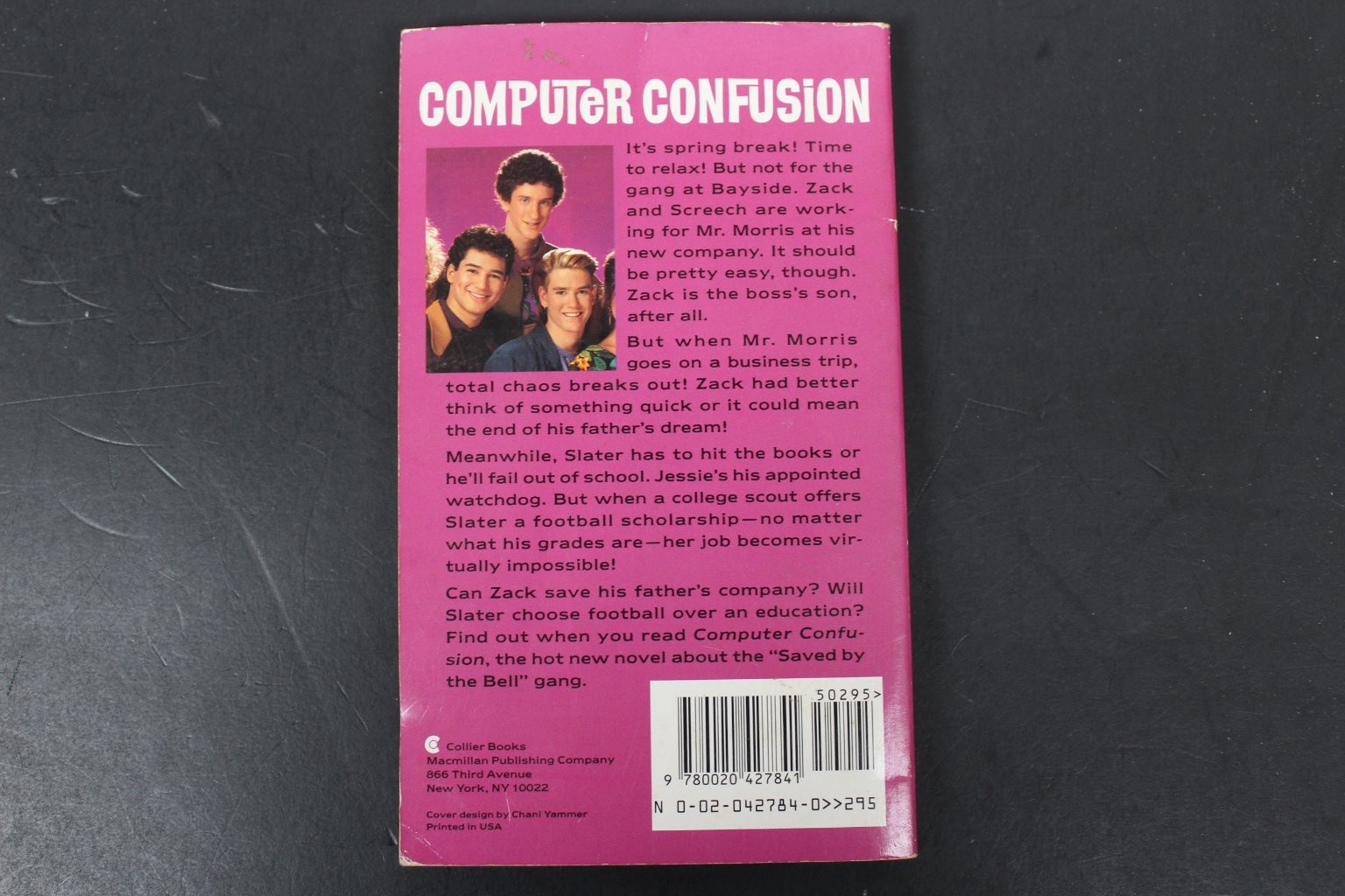 Computer Confusion Beth Cruise 1994 Saved by the Bell #12 Young Adult Collier PB