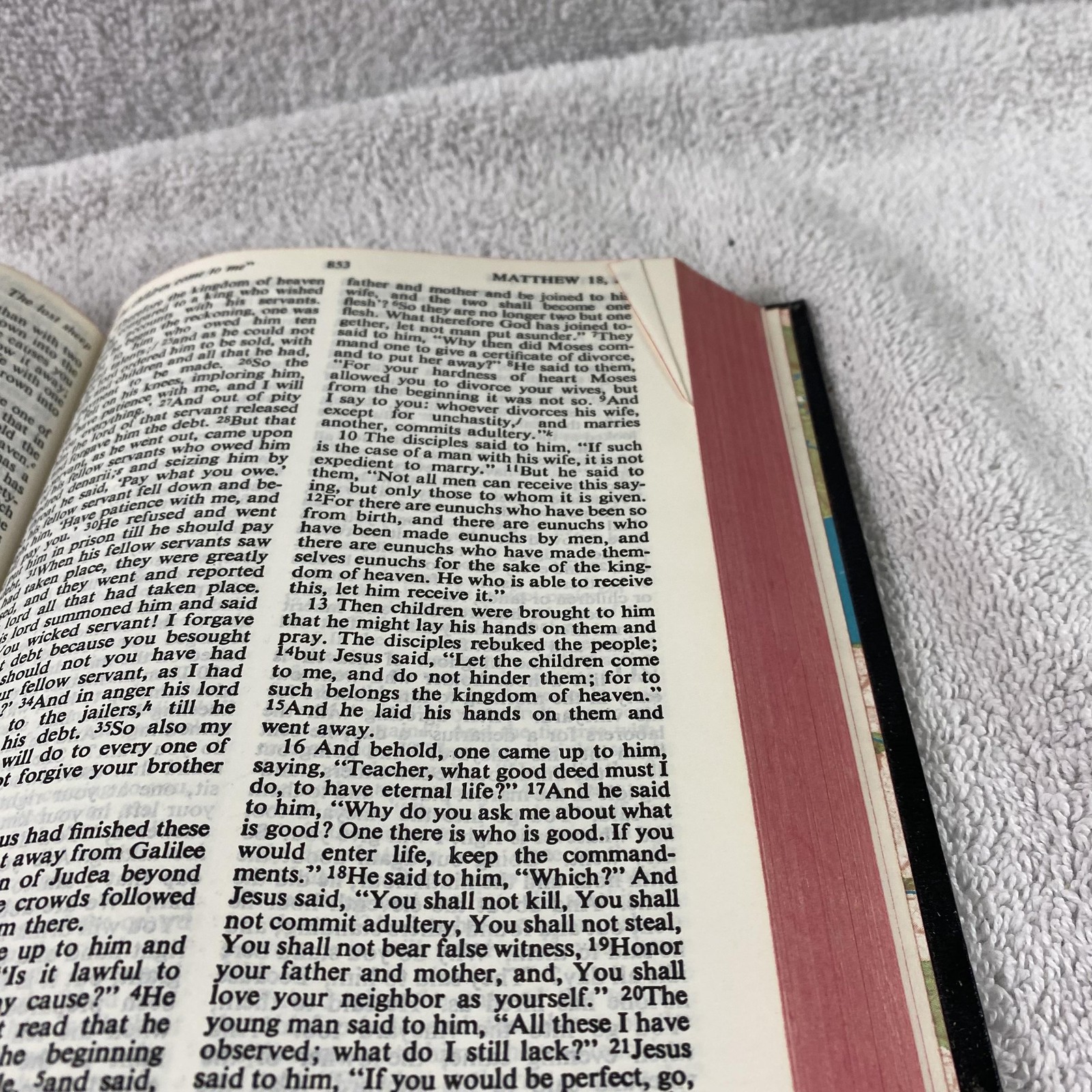 Vintage The Bible Revised Standard Version 1973 ABS Concordance Hardcover Maps
