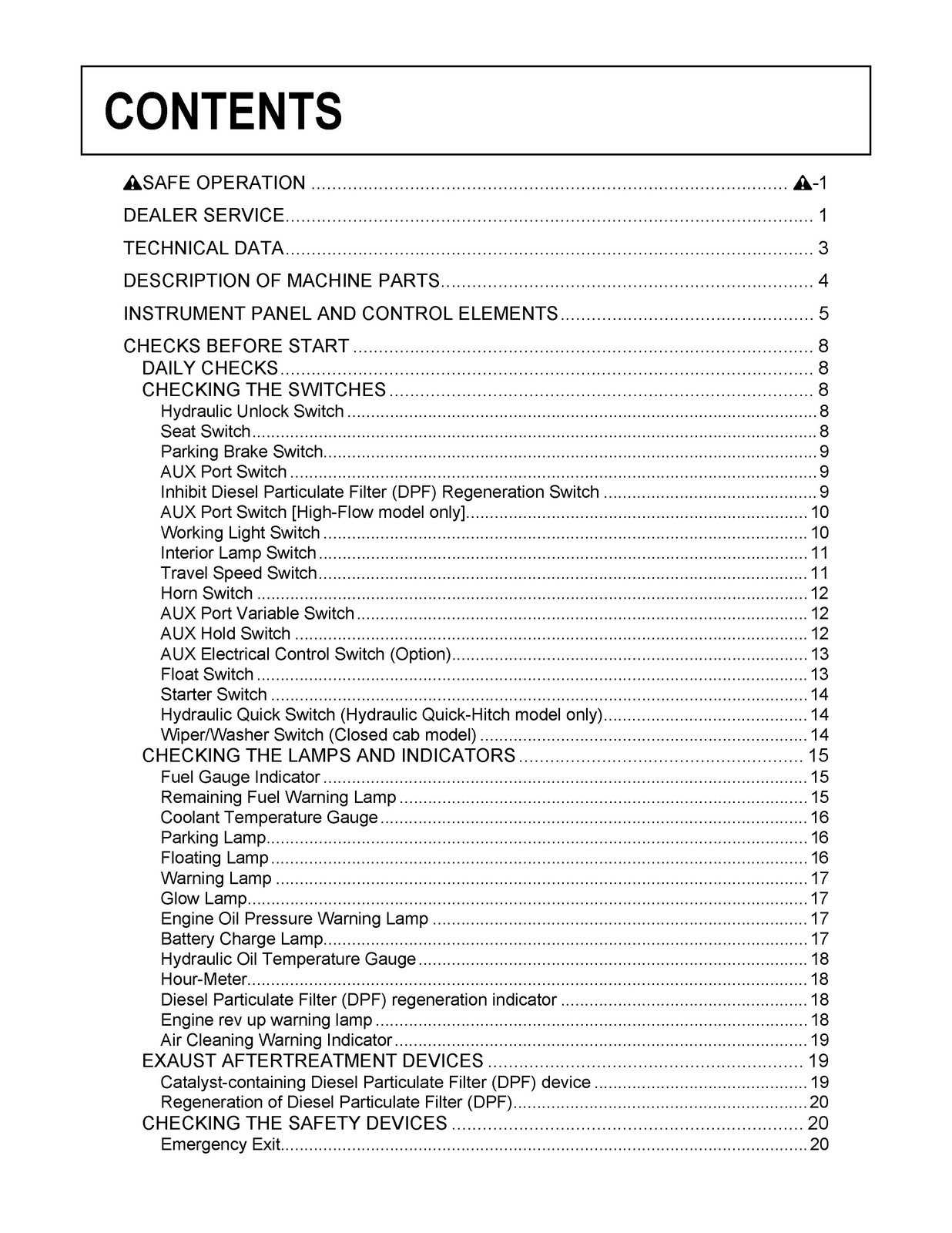 Kubota SVL75-2 Compact Track Loader Operators Manual SPIRAL – TOUGH COVERING