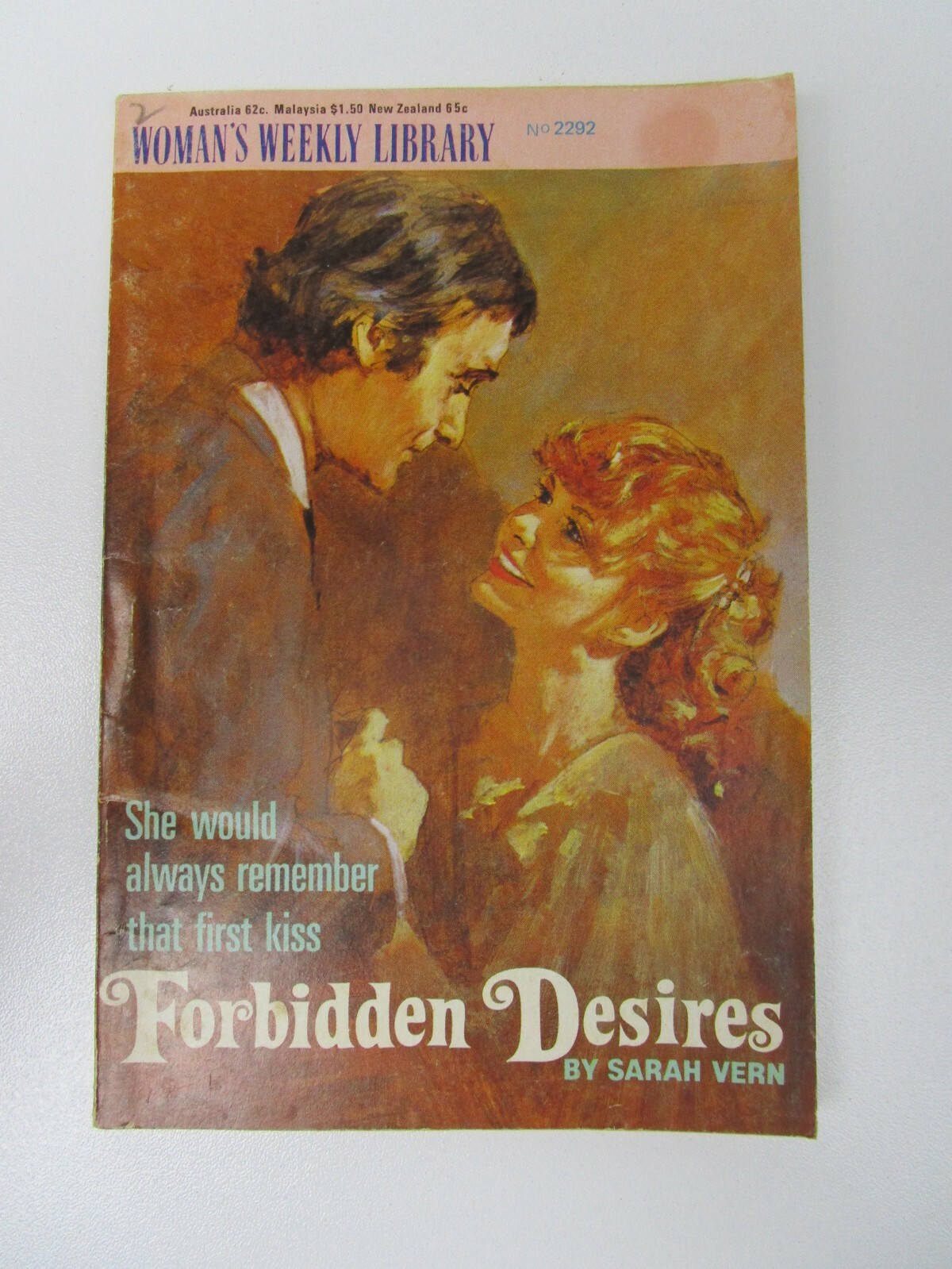 Woman’s Weekly Romance, Forbidden Desires, Sarah Vern, Vintage No 2292