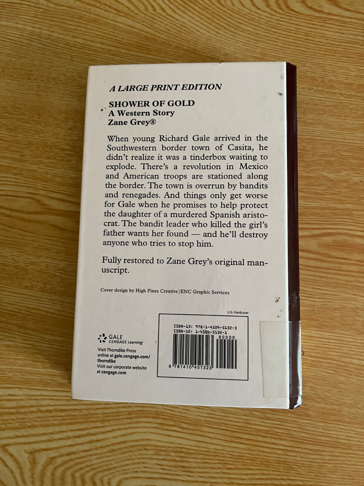 Shower Of Gold by Zane Grey