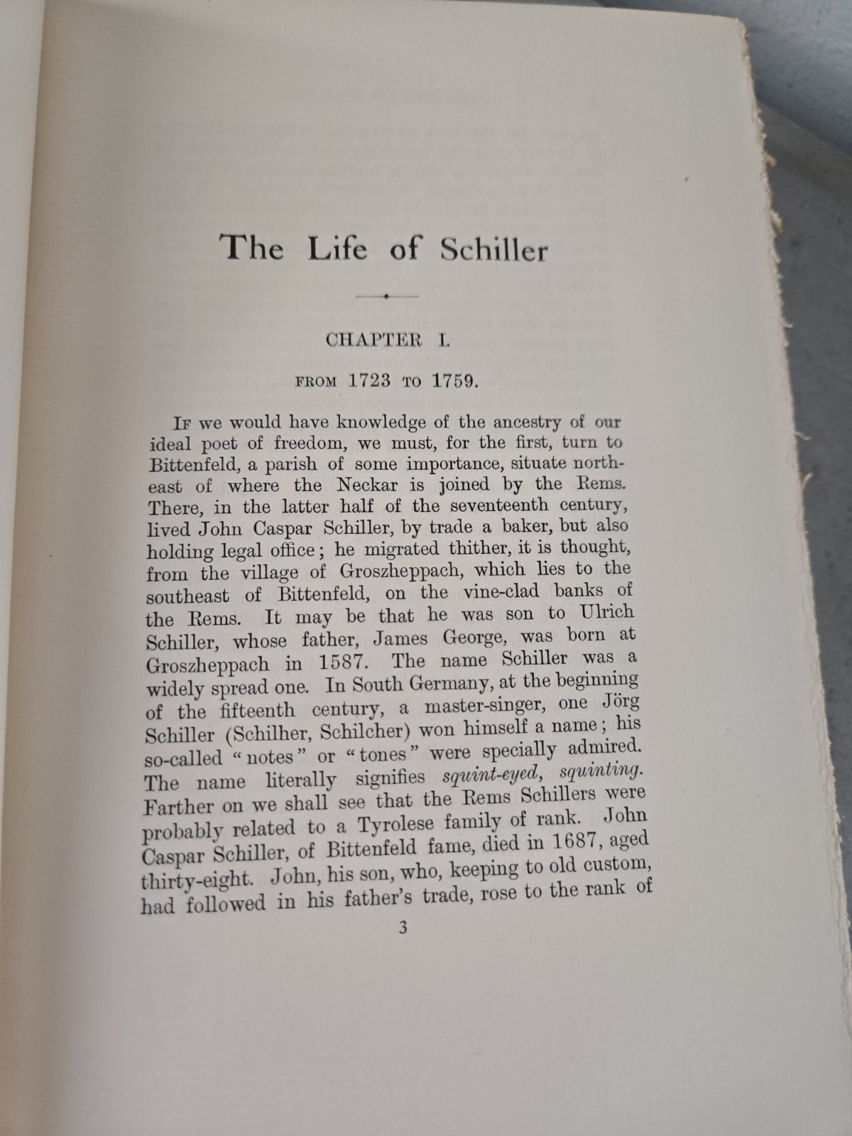1902 The Life Of Schiller by Heinrich Duntzer Luxury Edition #15 of 1,000