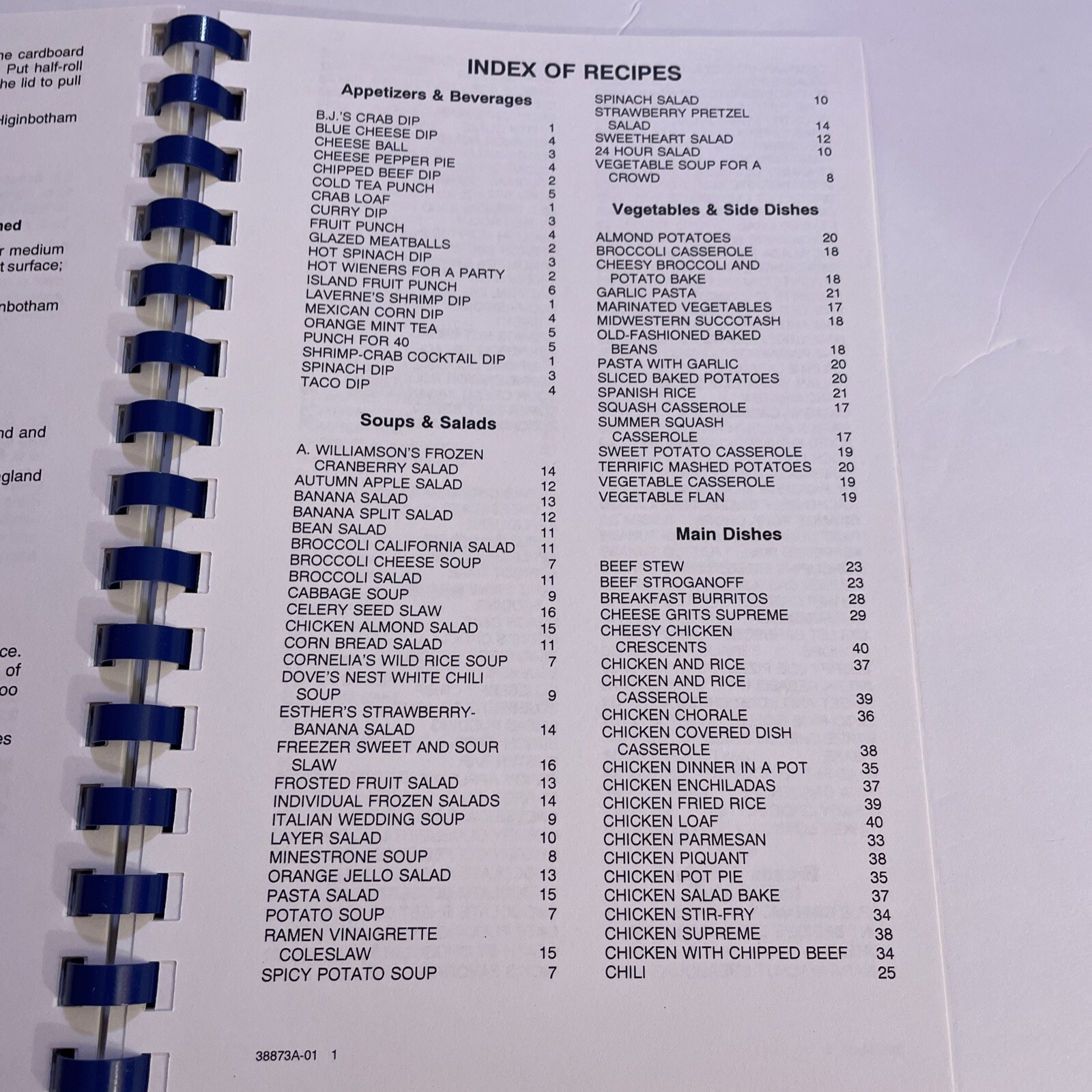 Morgantown WV cook book cookbook 2001 community spiral 104 pages of recipes