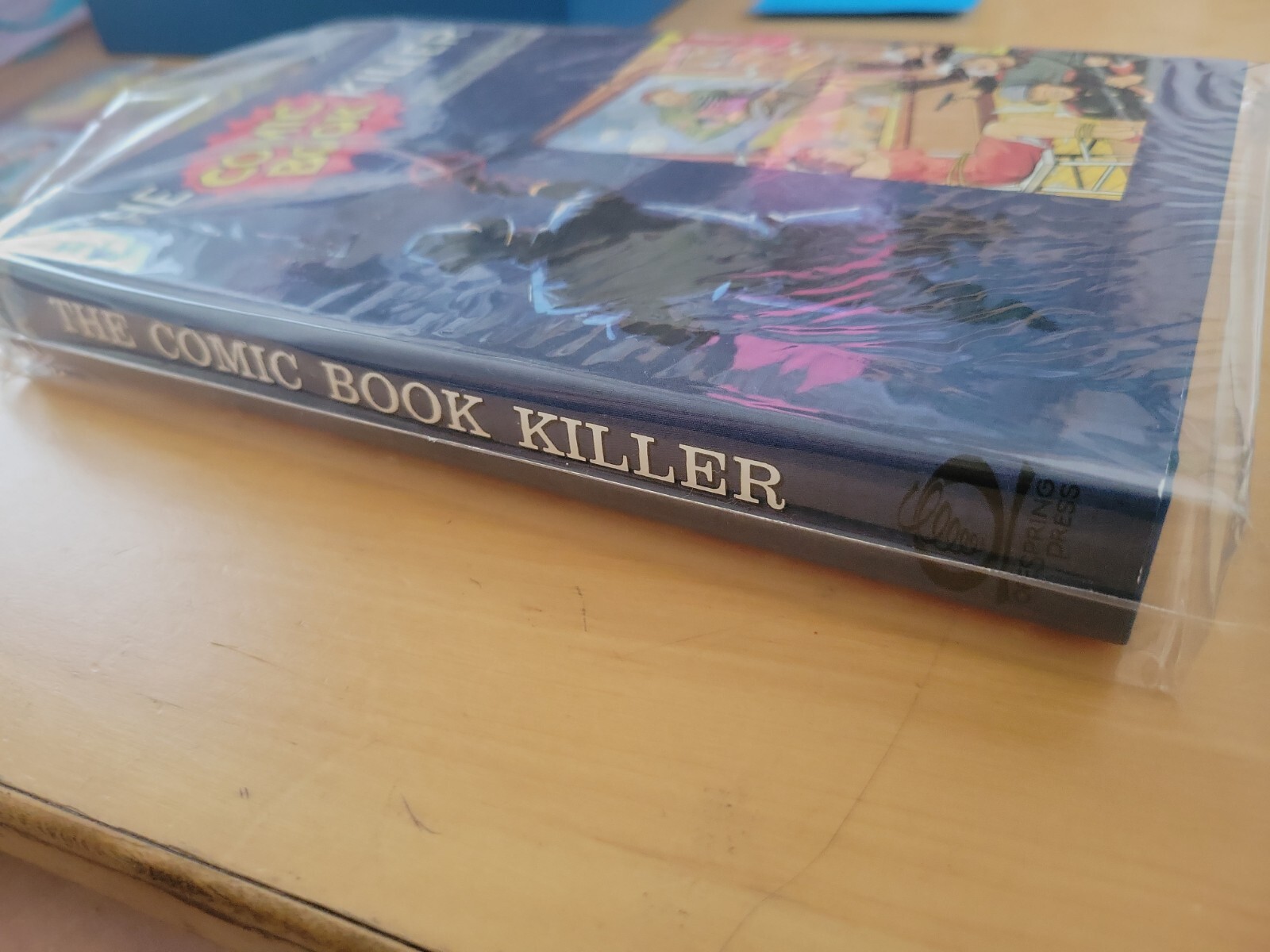 The Comic Book Killer Richard A. Lupoff Offspring Press Hardcover Book w/Sleeve