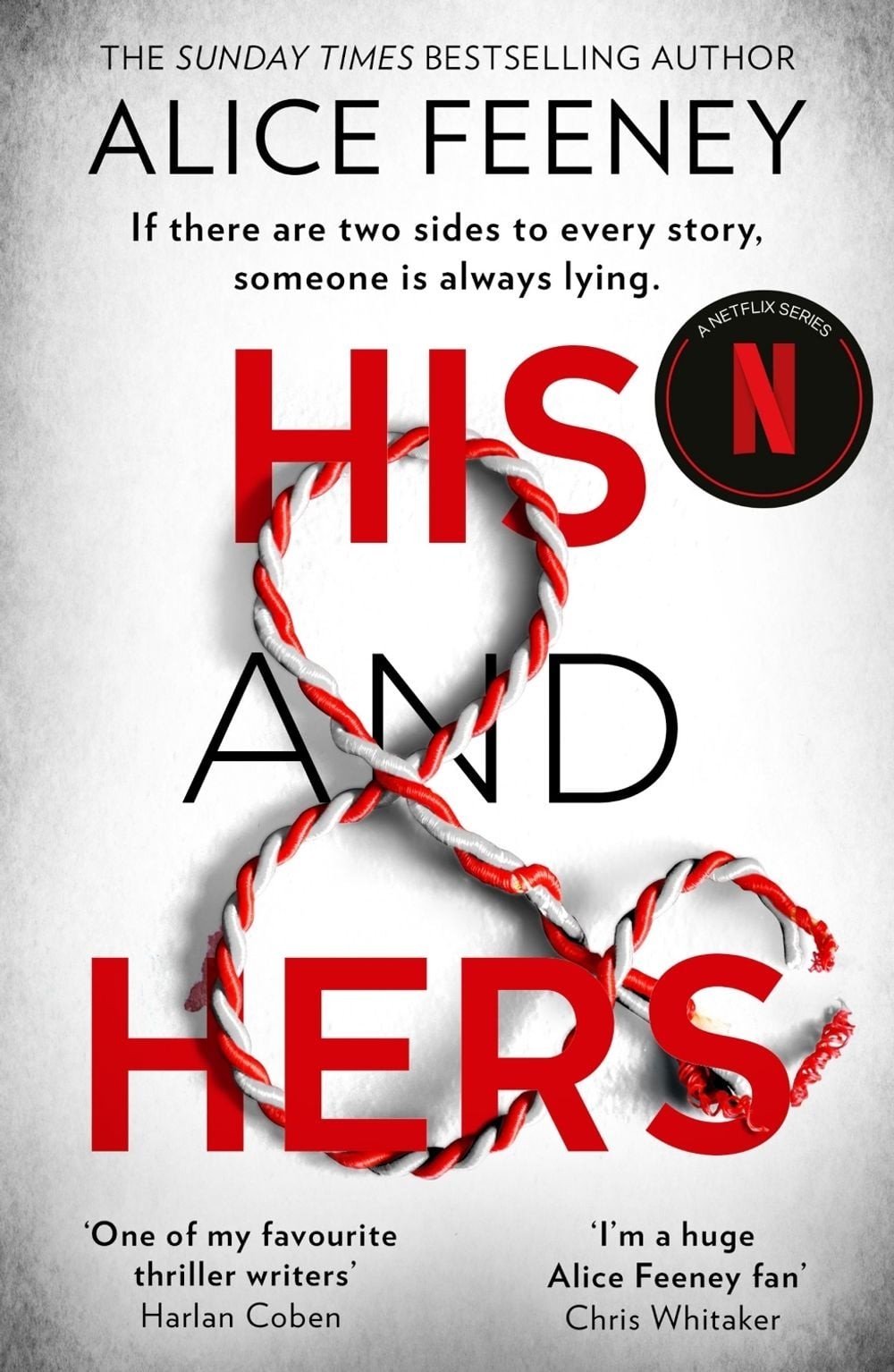 His and Hers: A Novel by Alice Feeney (English) Paperback Book