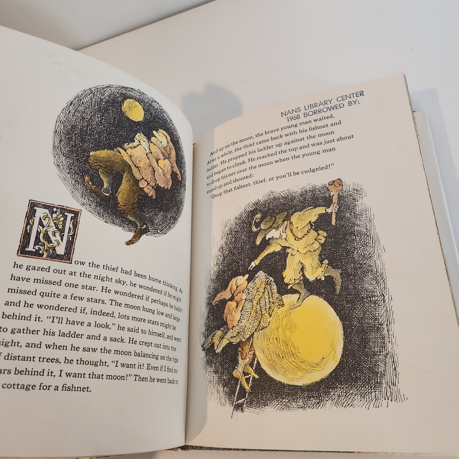The Star Thief by Andrea DiNoto and Arnold Lobel 1st Printing Macmillan Company