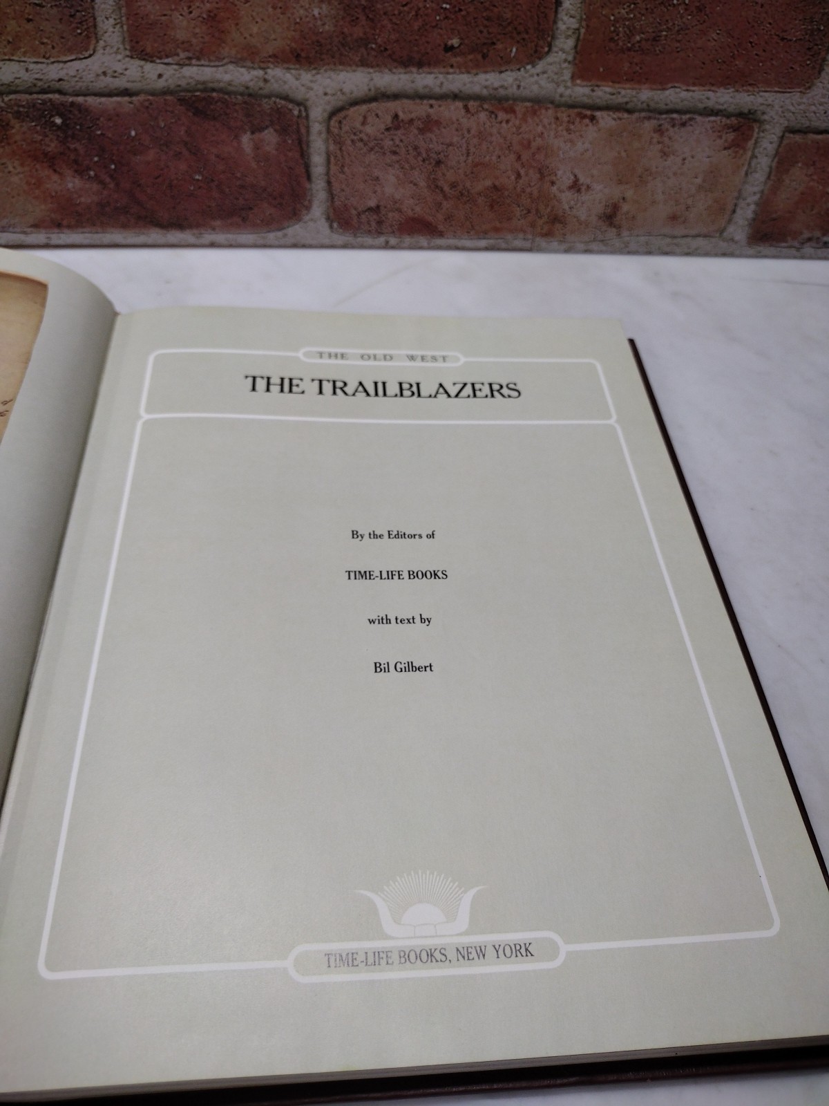 The Trailblazers – Time Life Books – The Old West – 1973 – Leatherette – Vintage