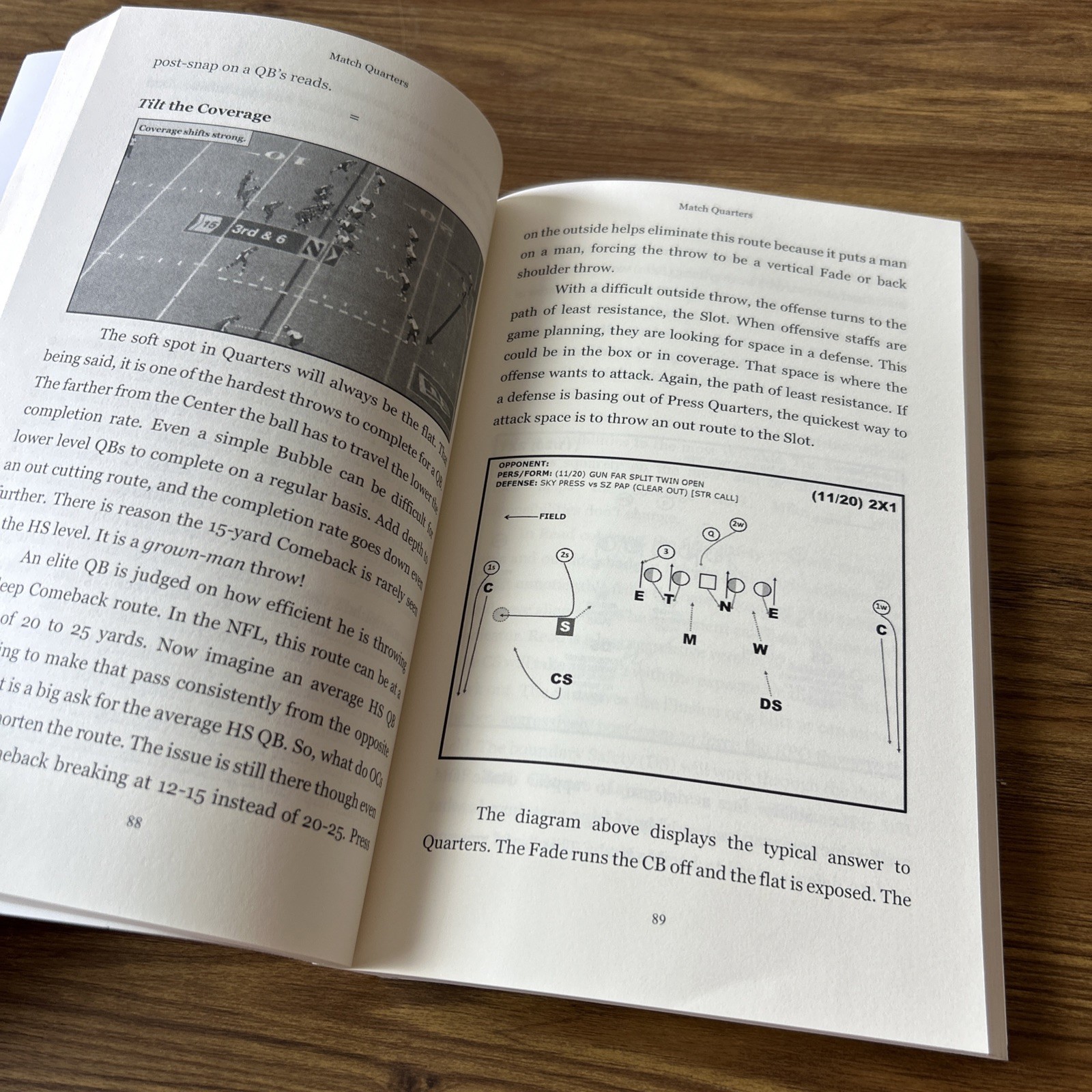 Match Quarters: A Modern Guidebook to Split-Field Coverages by Cody Alexander