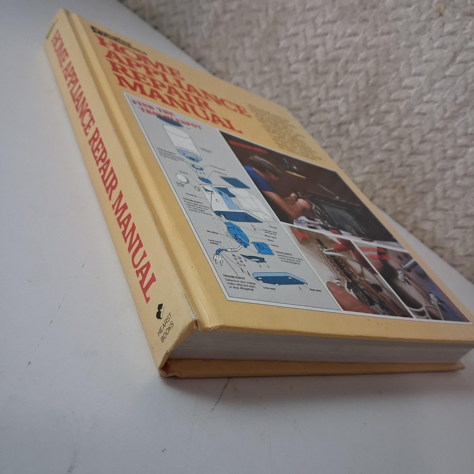 Vintage Popular Mechanics Home Appliance Repair Manual Hardcover 1981 DIY Guide