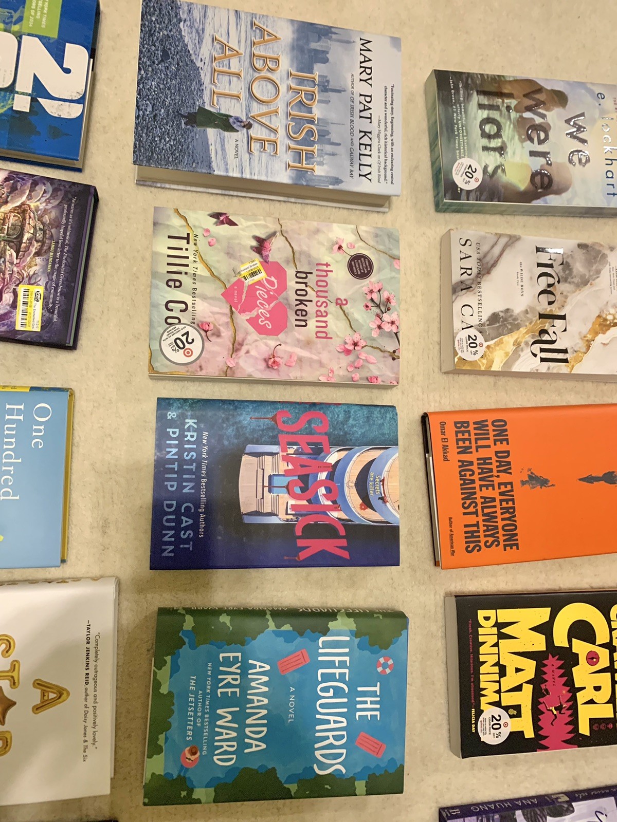 Book Lot Of 25 BRAND NEW Hardcover & Paperback Best Sellers Novel Fiction & Non
