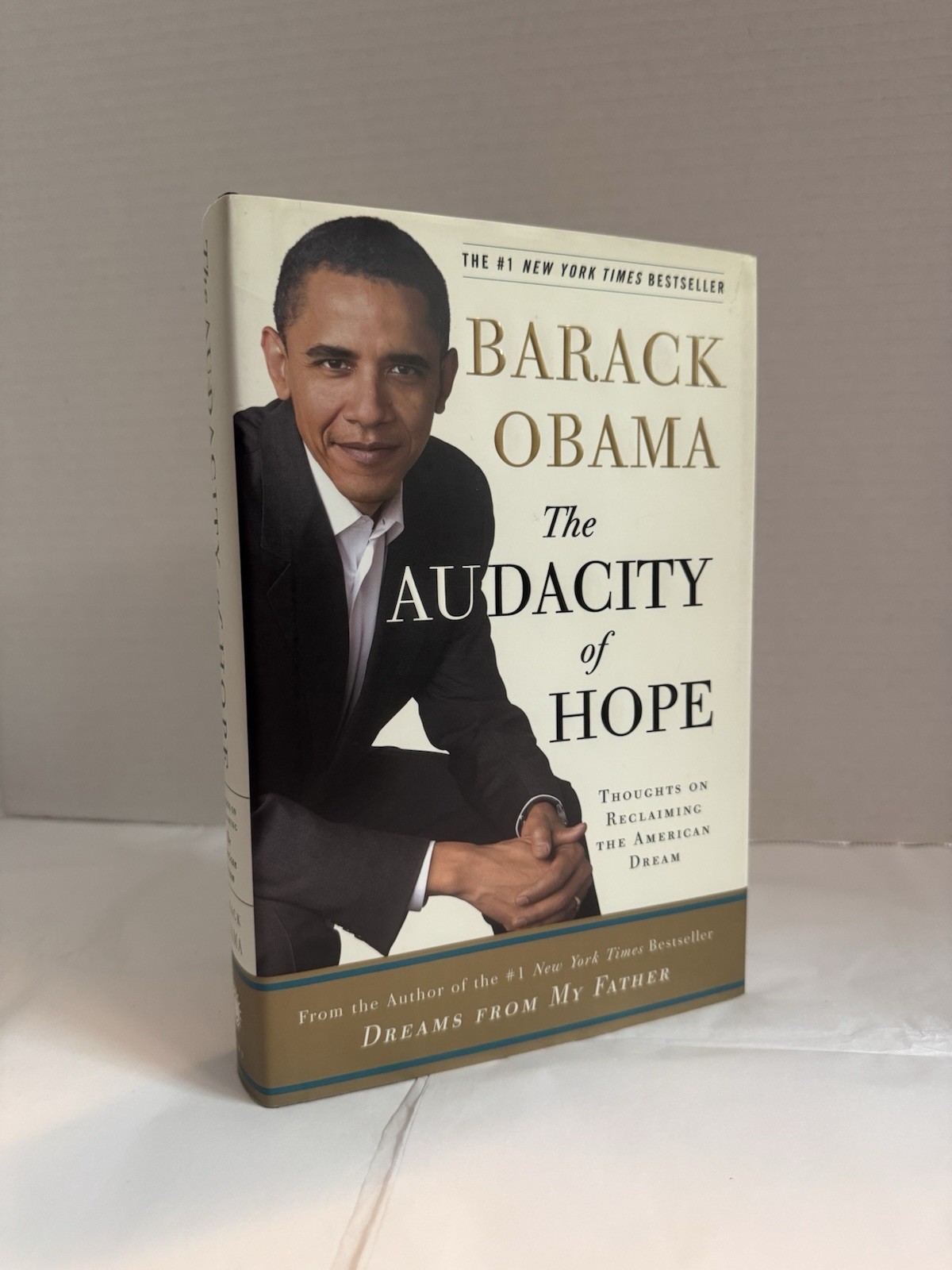The Audacity of Hope, Barack Obama FIRST EDITION 2006 US POLITICS/PRESIDENT VG