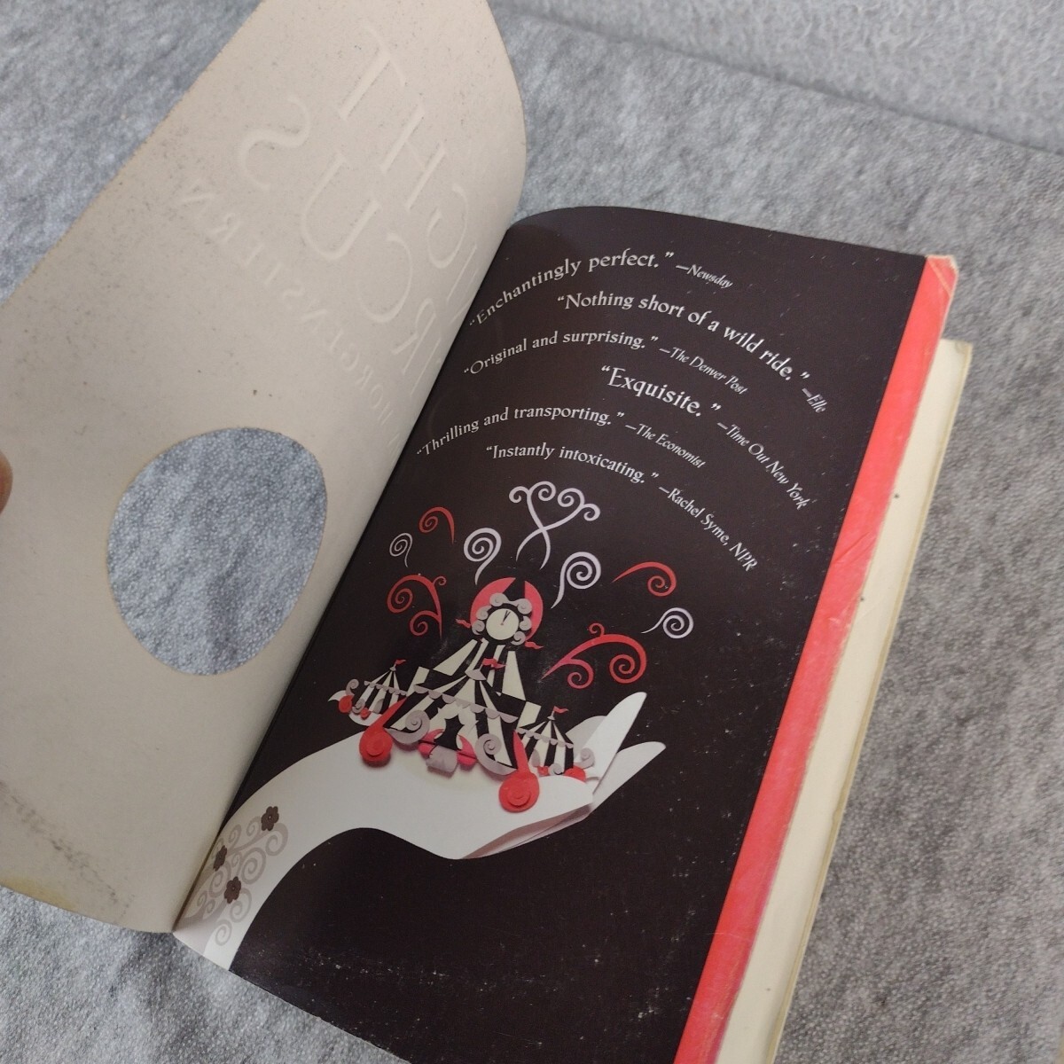 The Night Circus : A Novel by Erin Morgenstern (2012, Trade Paperback)