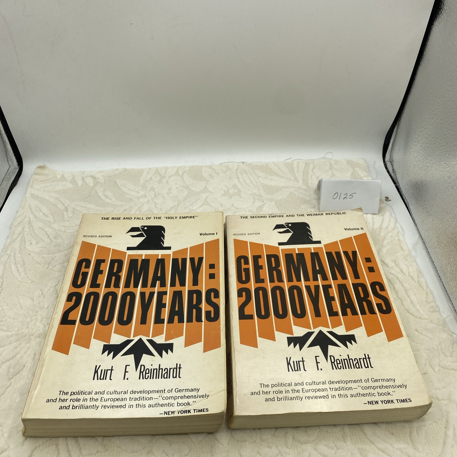 Germany: 2000 Years, Volumes I and II Set, Reinhardt 1961
