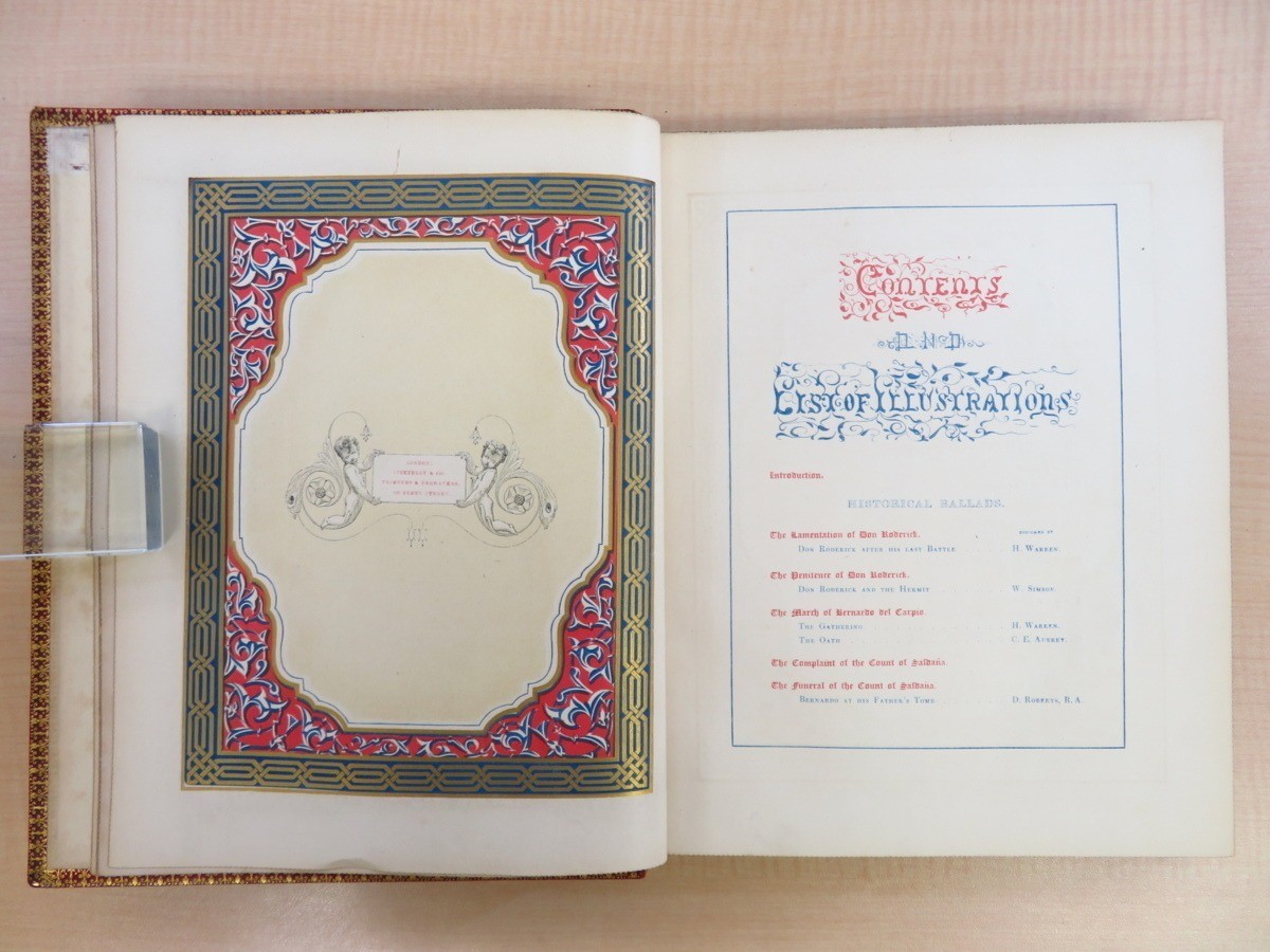 J.G. Lockhart, “Ancient Spanish ballads London 7.8in x 9.8in in English 1847