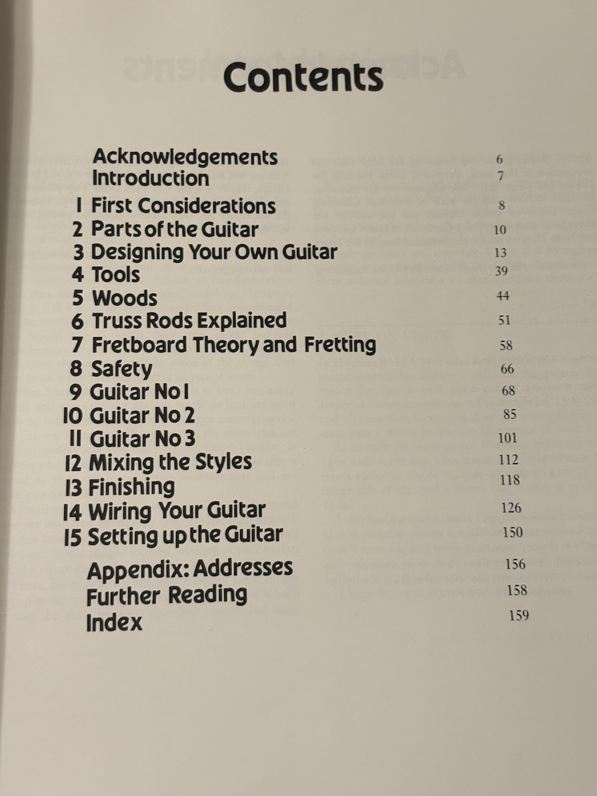 Make Your Own Electric Guitar by Melvyn Hiscock Lutherie Luthier