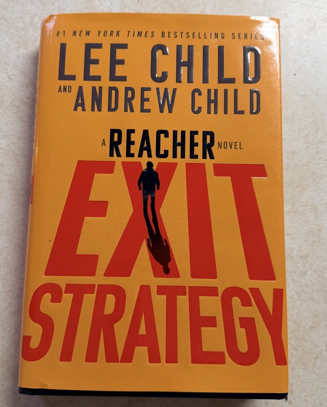 Reacher “Exit Strategy” By Lee Child & Andrew Child Bestsellers Hardcover Book