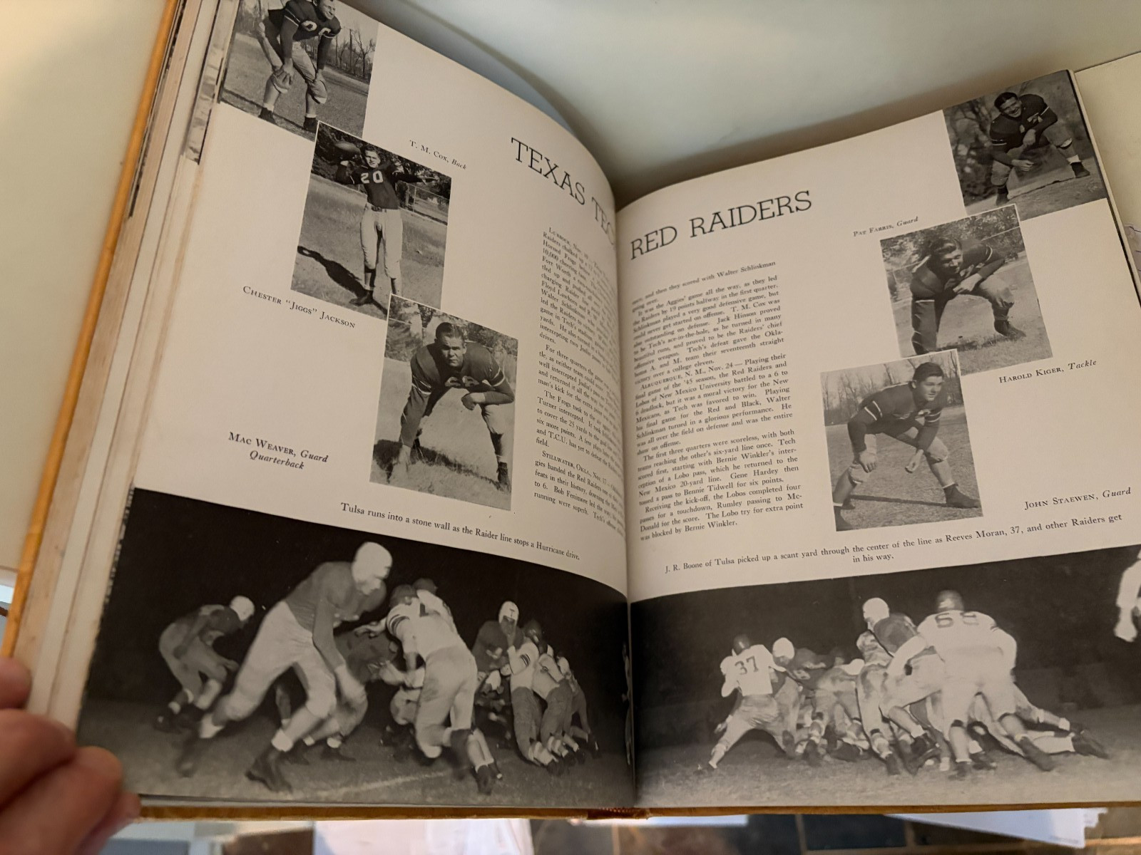 LA VENTANA 1946 YEARBOOK TEXAS TECH UNIVERSITY Vol. 21 rare Antique WWII VG