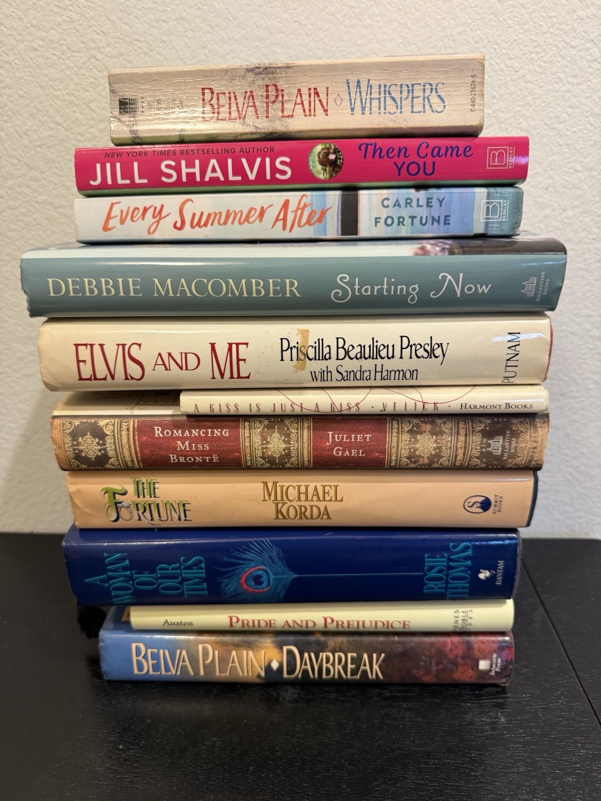 Lot Of 11 Novels Hardcover And Paperback Books Various Authors