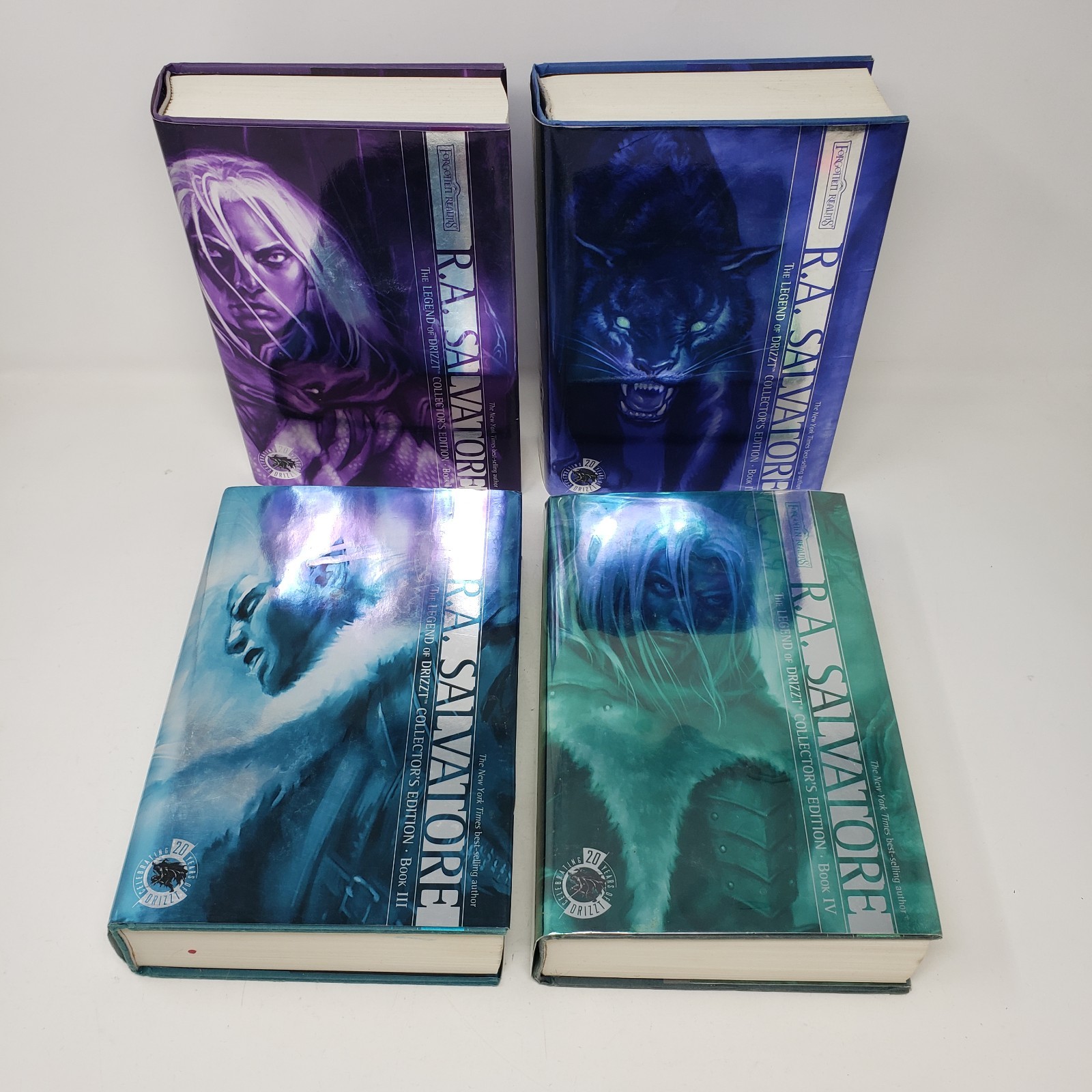 The Legend of Drizzt Collector’s Edition Books 1-4 by R. A. Salvatore (HC, DJ)