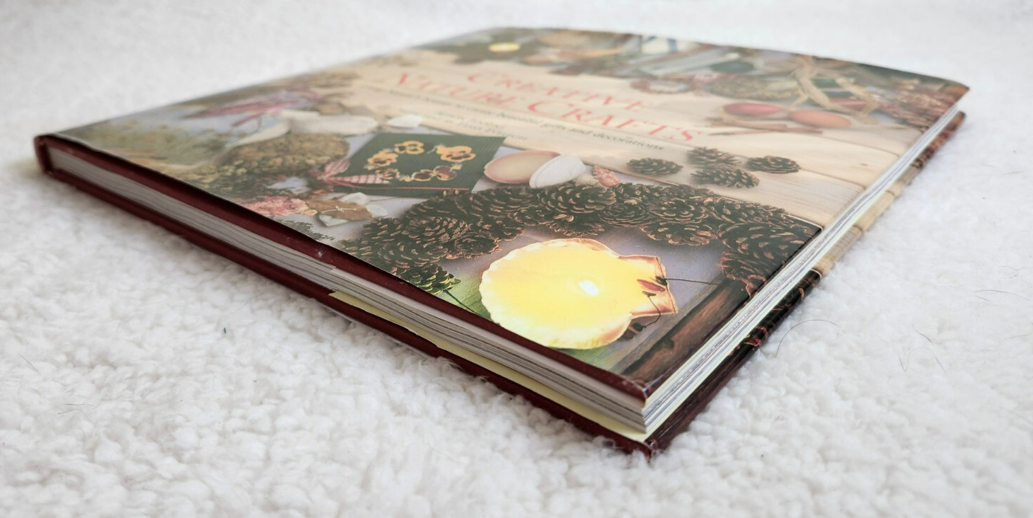 Vintage Creative Nature Crafts Hardback Book for Each Season by Alison Jenkins