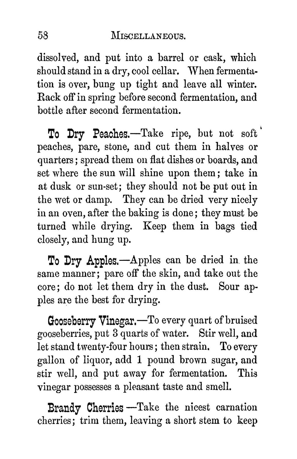 1869 Preserving, Pickling & Canning, Fruit Manual Book 88 Pages