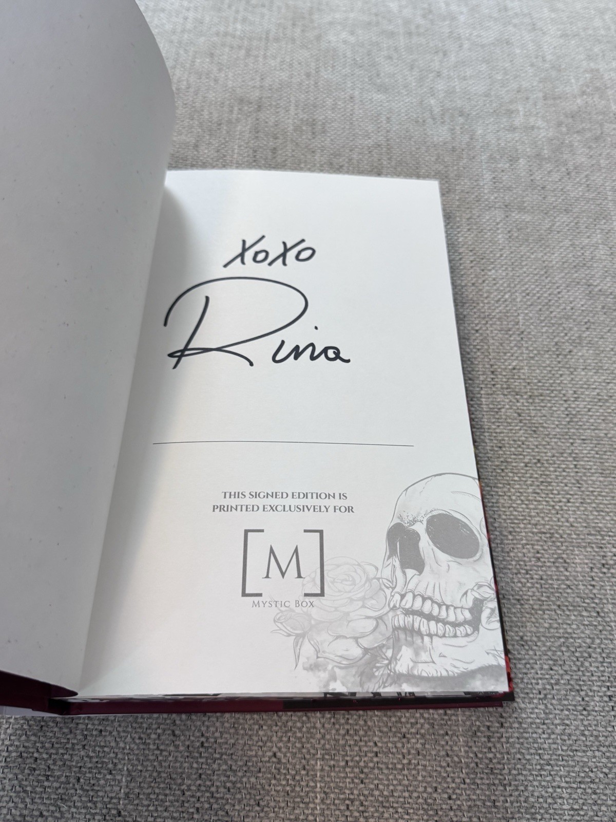 Deception Trilogy Rina Kent Mystic Book Box Special Edition Signed Set New