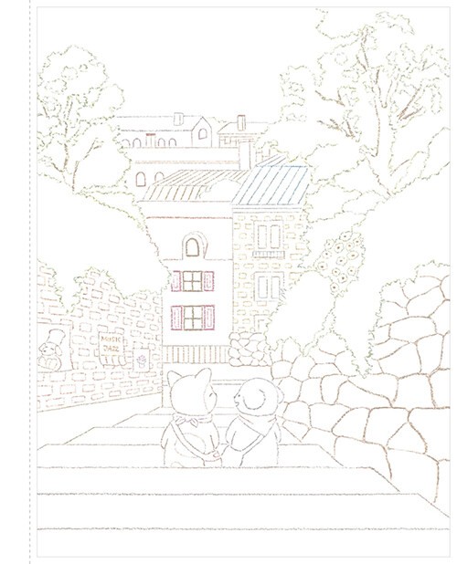 함께여서 반짝이는 하루 컬러링북 A Sparkling Day Together Coloring Book (Vol. 2)