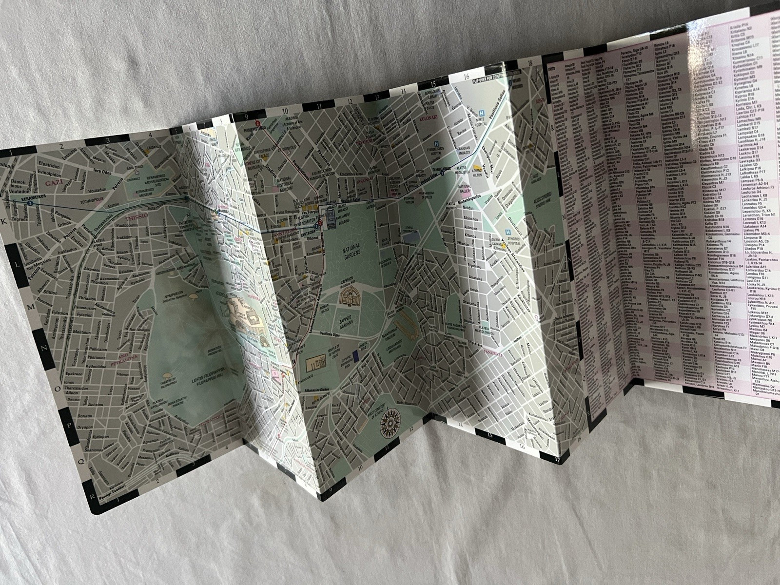 Streetwise Athens by Michelin (2018, Sheet Map, Folded)