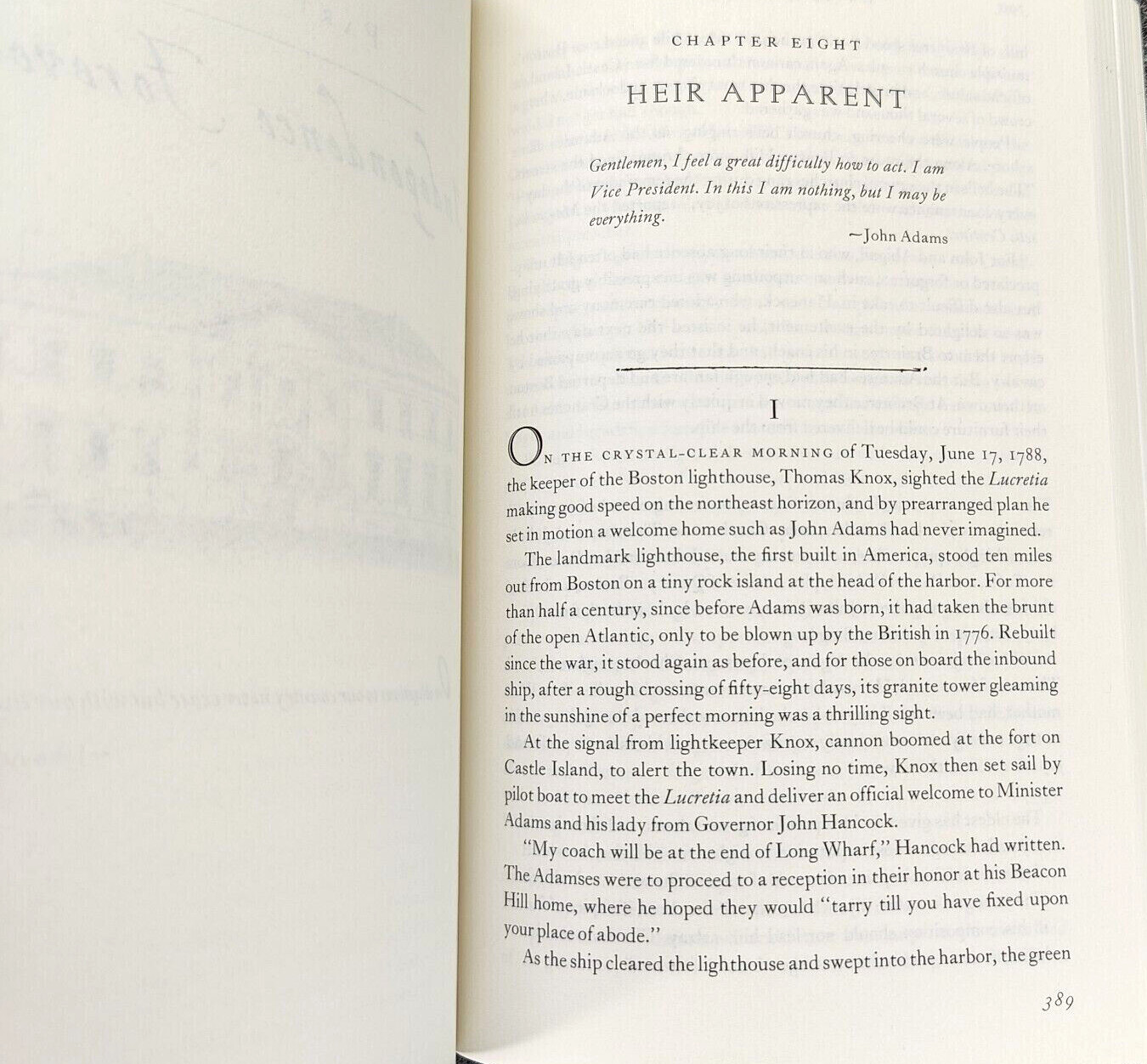 JOHN ADAMS – David Mccullough PB / Biography President American Revolution – VG+