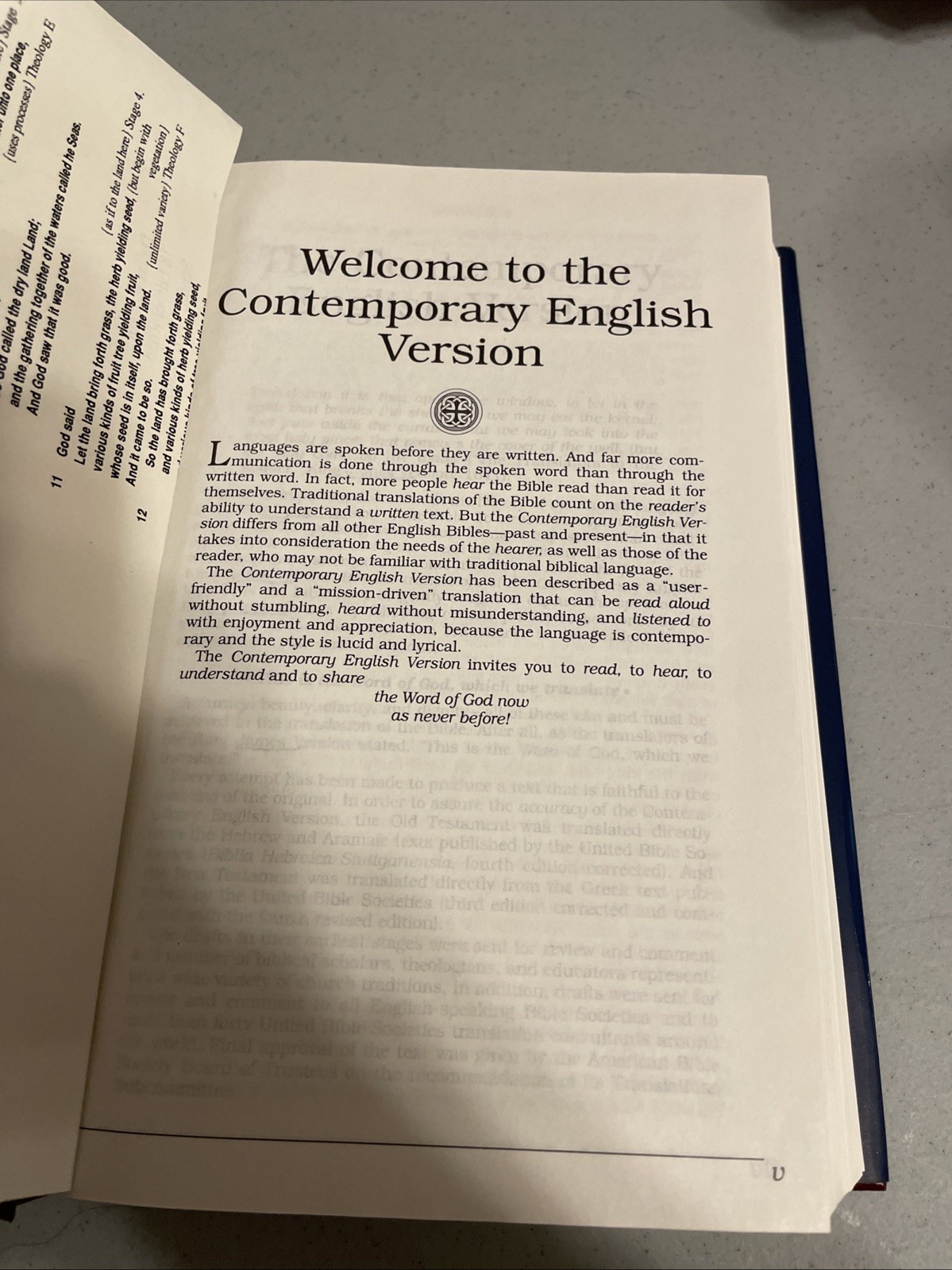 Contemporary English Version – God’s Promise… by Thomas Nelson Publis Hardback