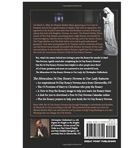54 Day Rosary Novena Prayer Book: 108 pages! 5 stars on Amazon~ Brand New~