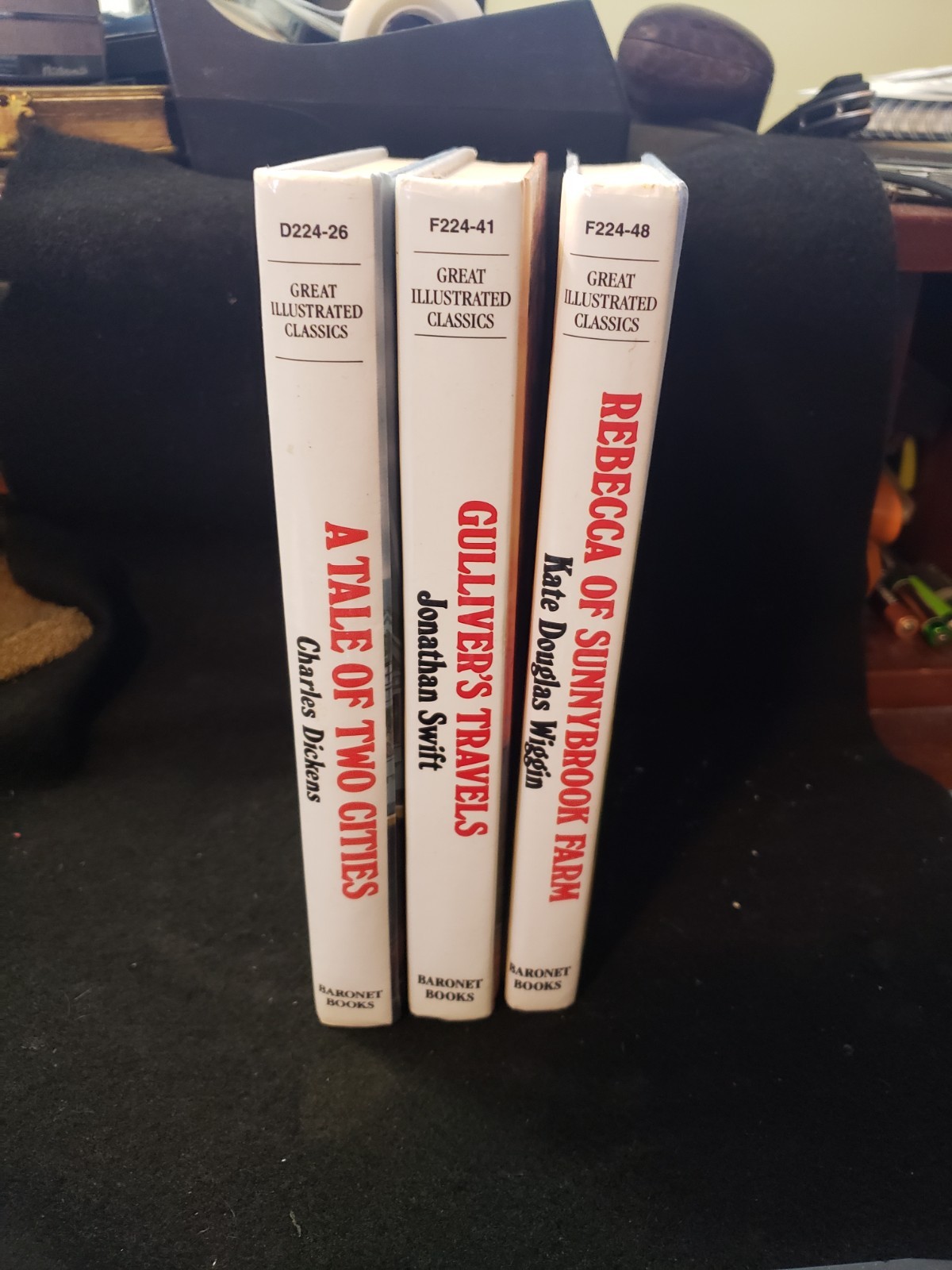 Mixed Lot of 3 Great Illustrated Classics Homeschool Literature Books Hardcover