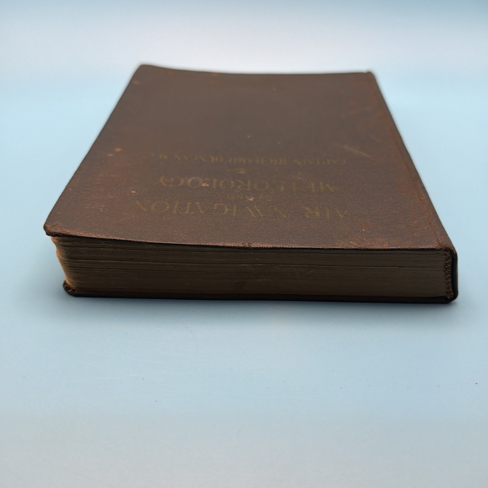 Air Navigation and Meteorology by Captain Richard Duncan – 3rd Ed. 1929 w/ Map