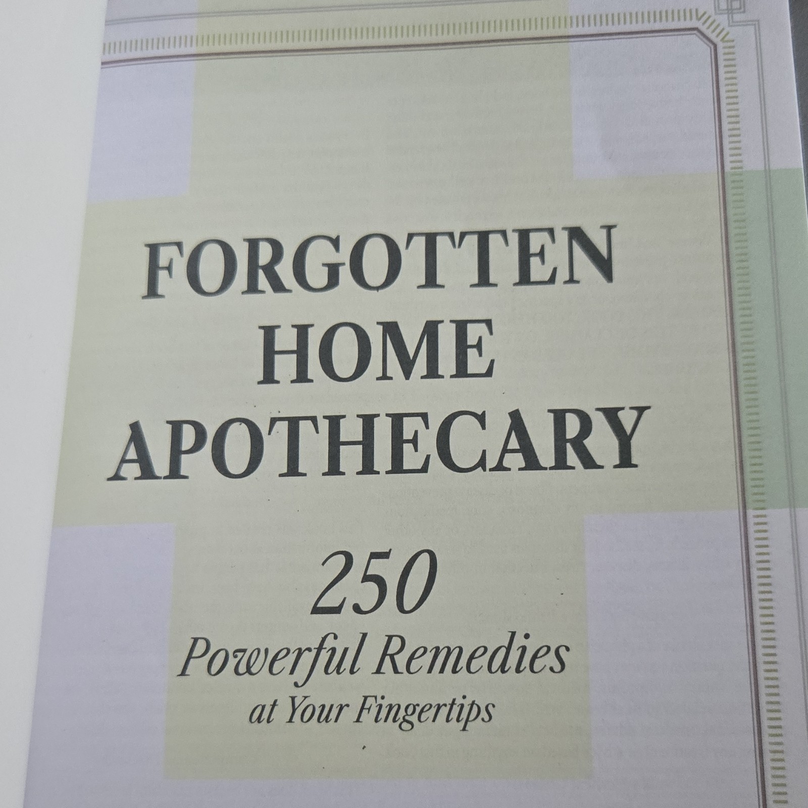 Forgotten Home Apothecary by Nicole Apelian Hardcover Herbal Remedies Reference