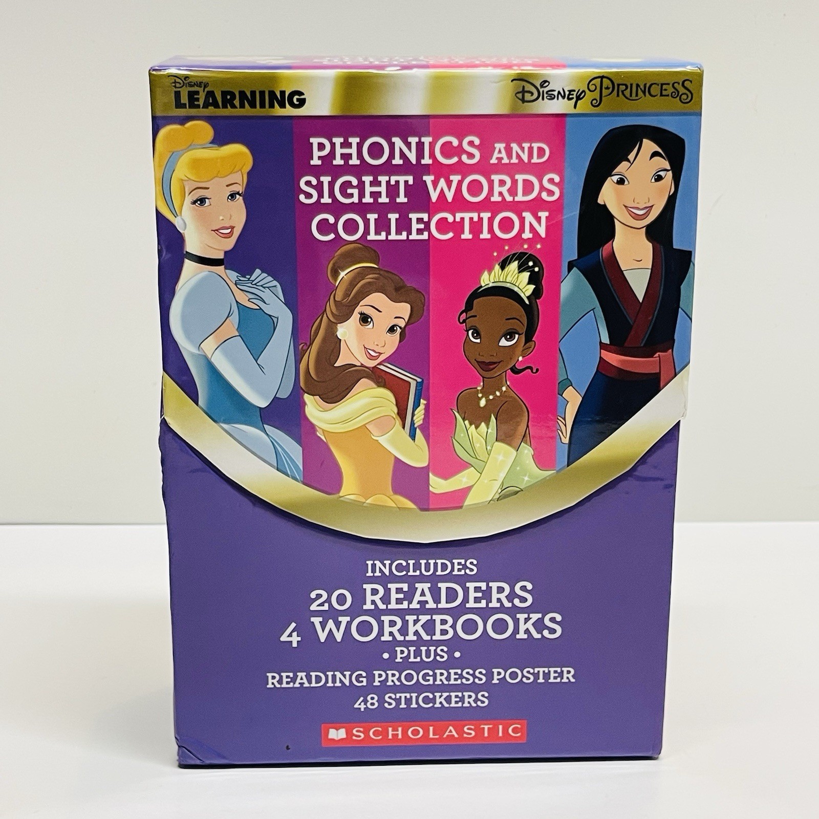 Disney Learning – Disney Princess – Phonics and Sight Words Collection Books