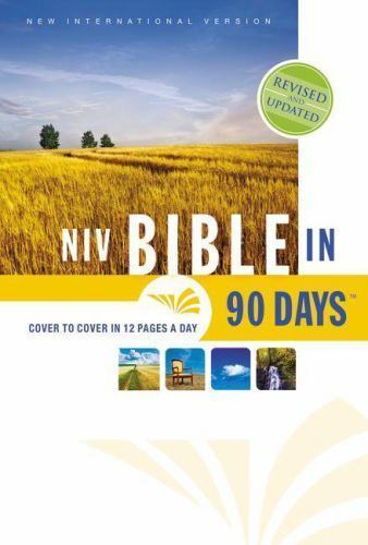The Bible in 90 Days: New International Version, Cover to Cover in 12 Pages a…