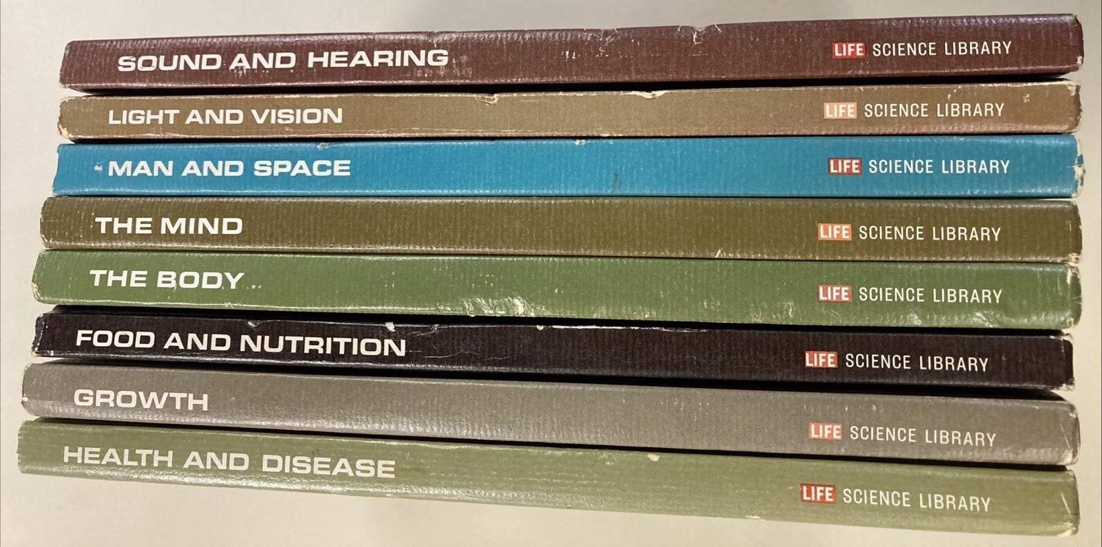 Science Library Time Life lot of 8 HC 1970s major topics in natural sciences