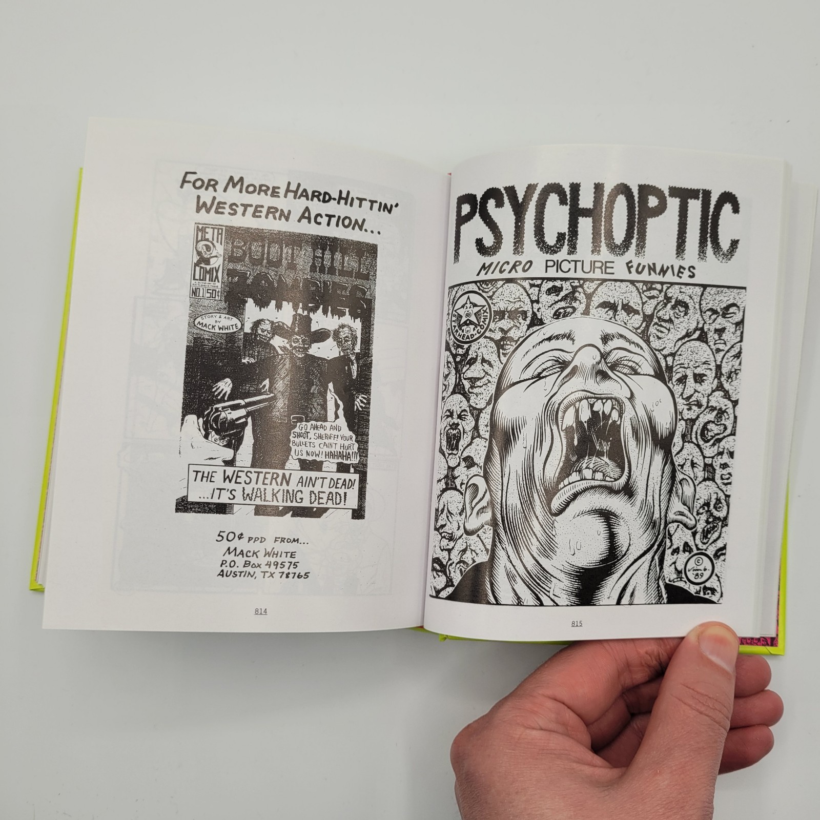 NEWAVE! Underground mini comix of the 1980s HC Fantagraphics Comics