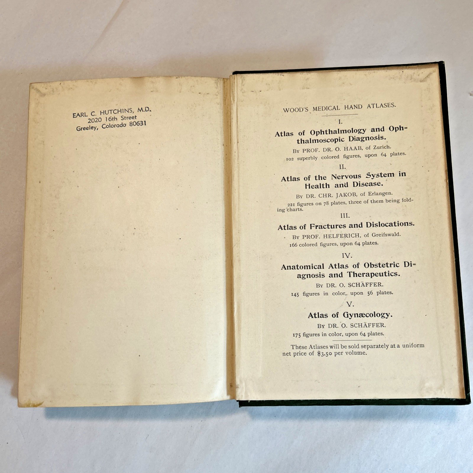 Atlas of Normal and Pathological Nervous Systems ~ 1896 ~ C. Jakob ~ Color Illus