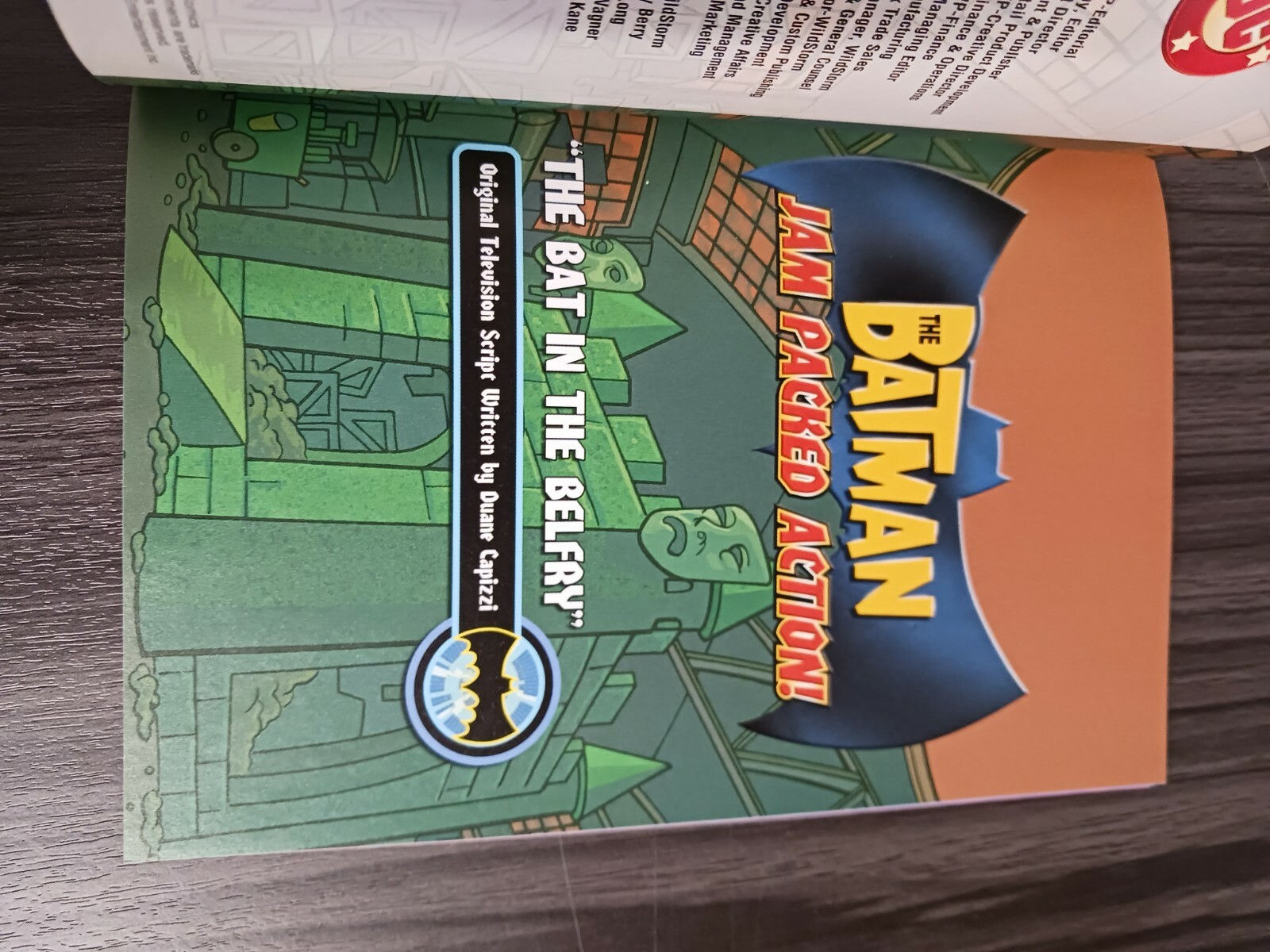 Kids WB The Batman Jam Packed Action Paperback DC Comics Graphic Novel for Kids