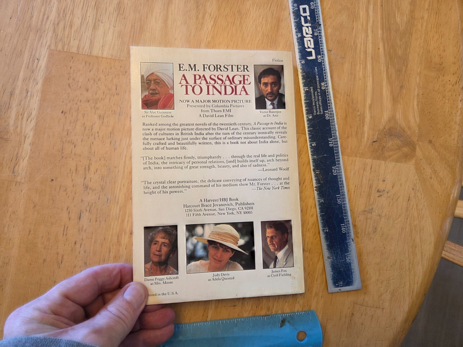 Passage to India by E. M. Forster (1984, Trade Paperback)