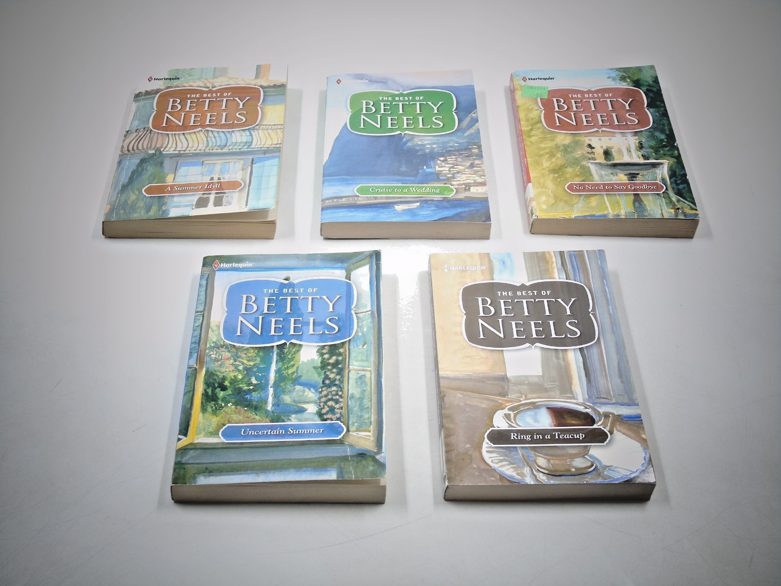 Vintage Lot of 10 Betty Neels Harlequin Romance Paperback Books, See Description