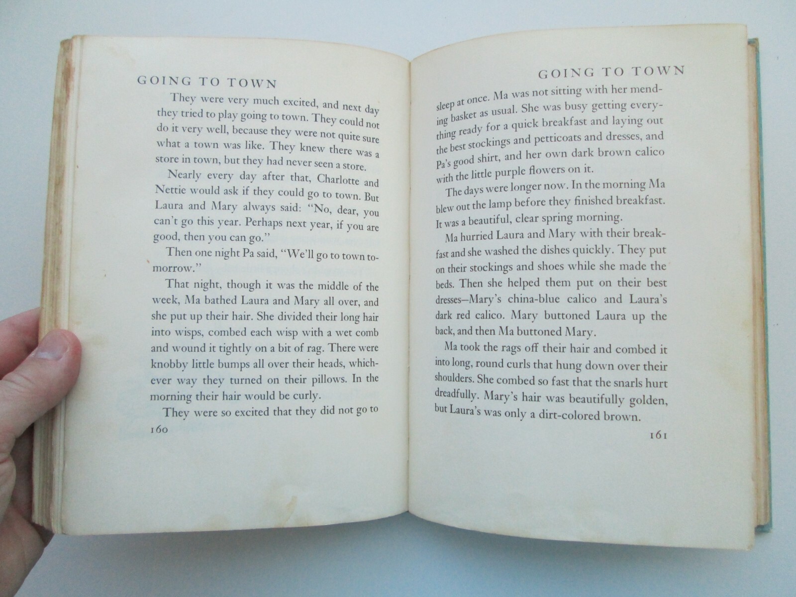 LITTLE HOUSE BIG WOODS~Laura Ingalls Wilder~NEWLY ILLUSTRATED UNIFORM ED~1953 HC
