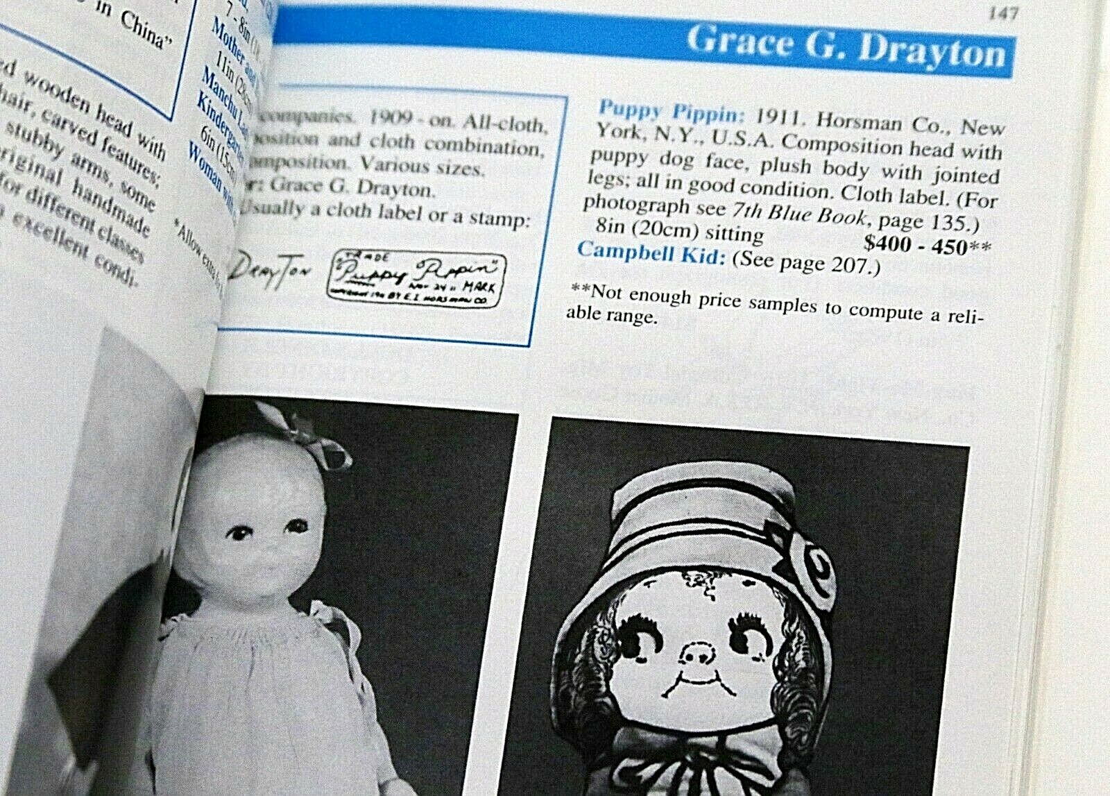 Blue Book of Dolls & Values 11th Edition Jan Foulke Color Photos 368 Pages